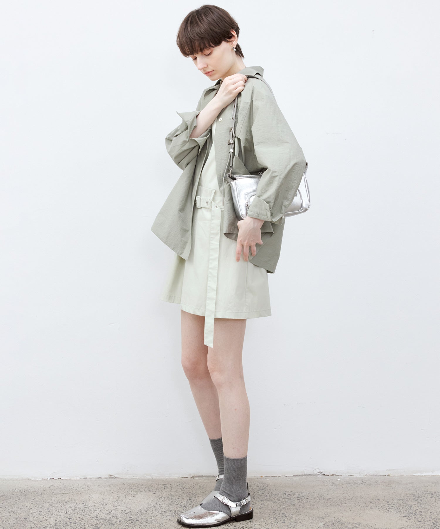 Asymmetry Fluid Shirt