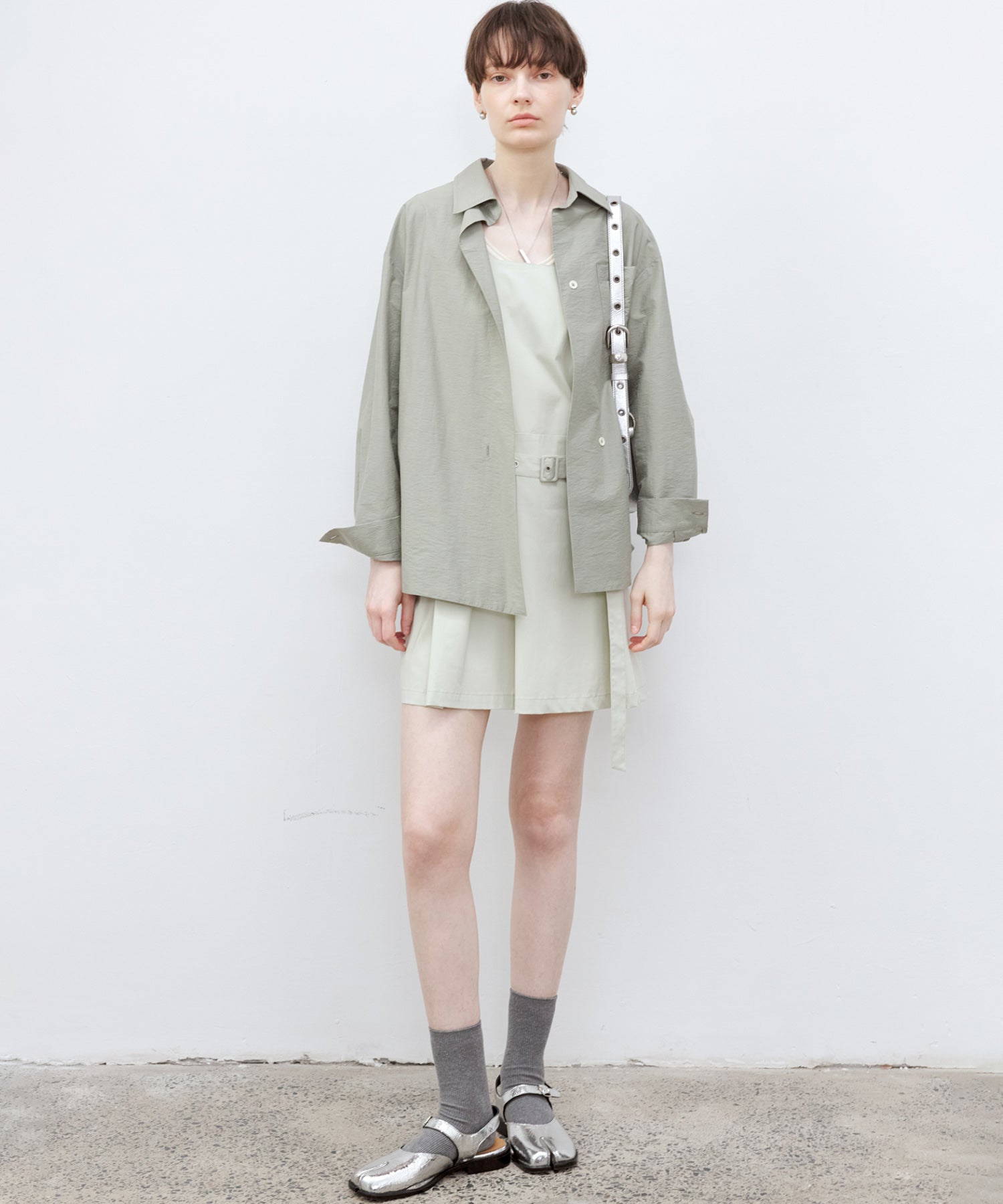 Asymmetry Fluid Shirt
