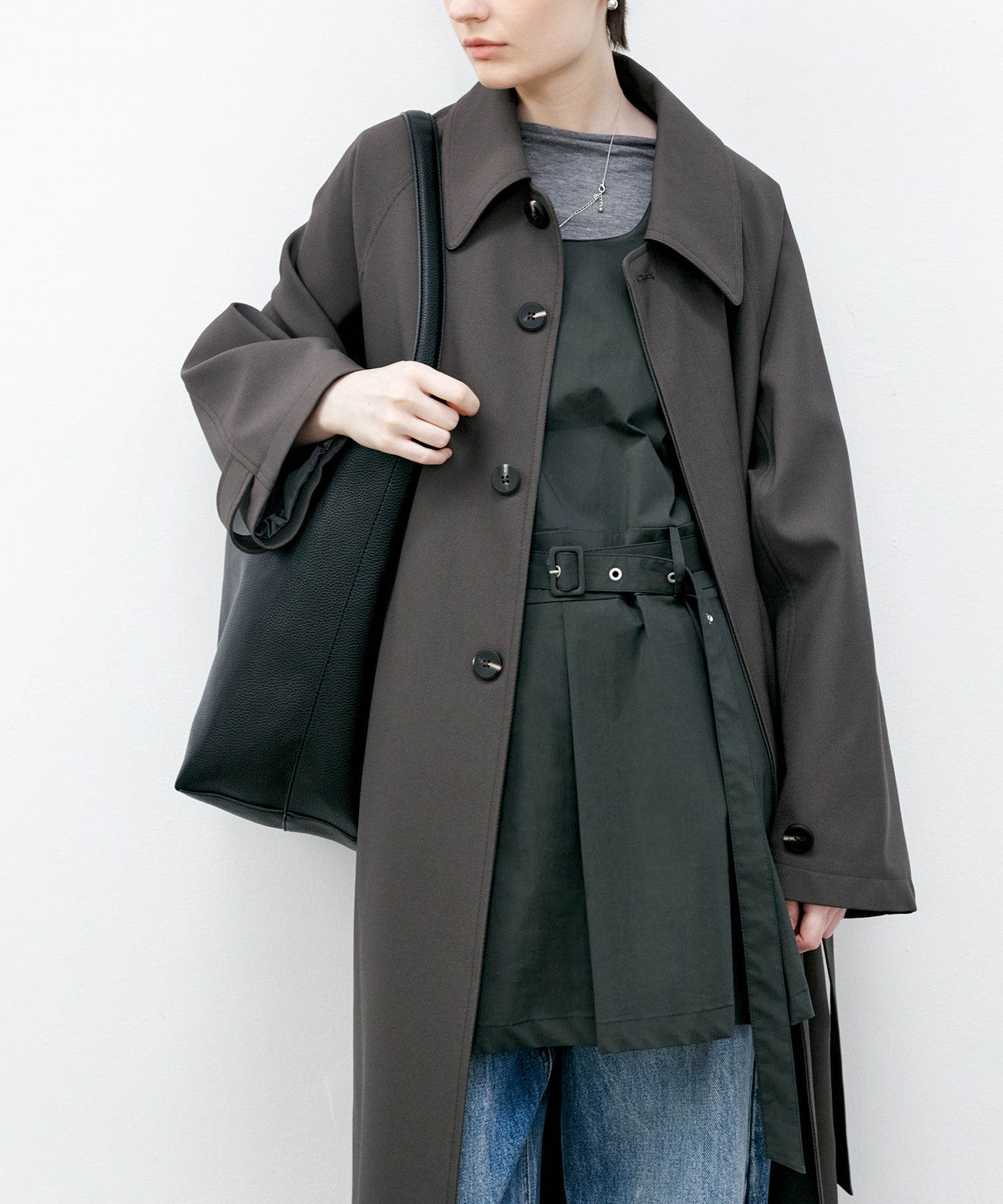 Oversized Basic Trench Coat