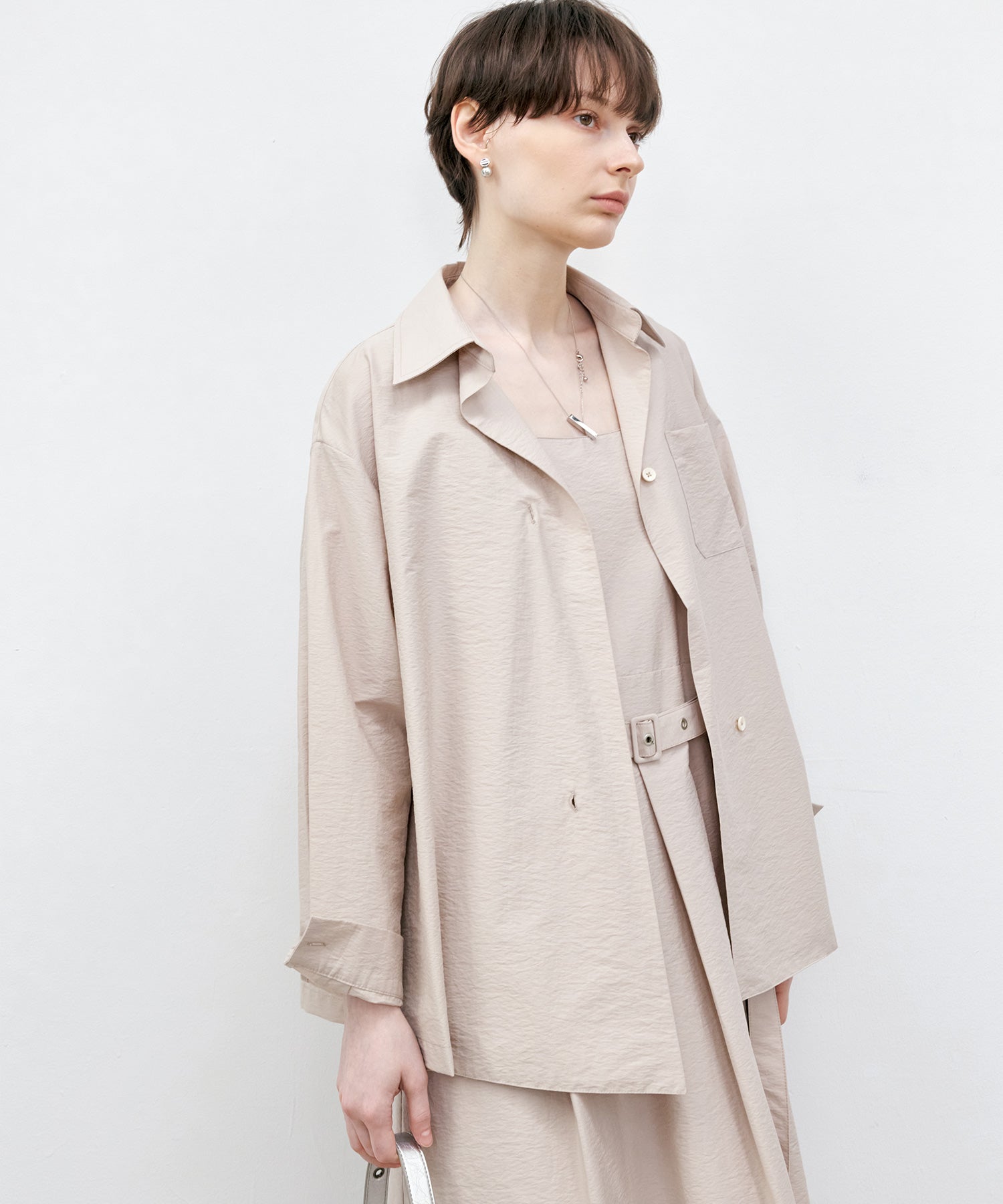 Asymmetry Fluid Shirt