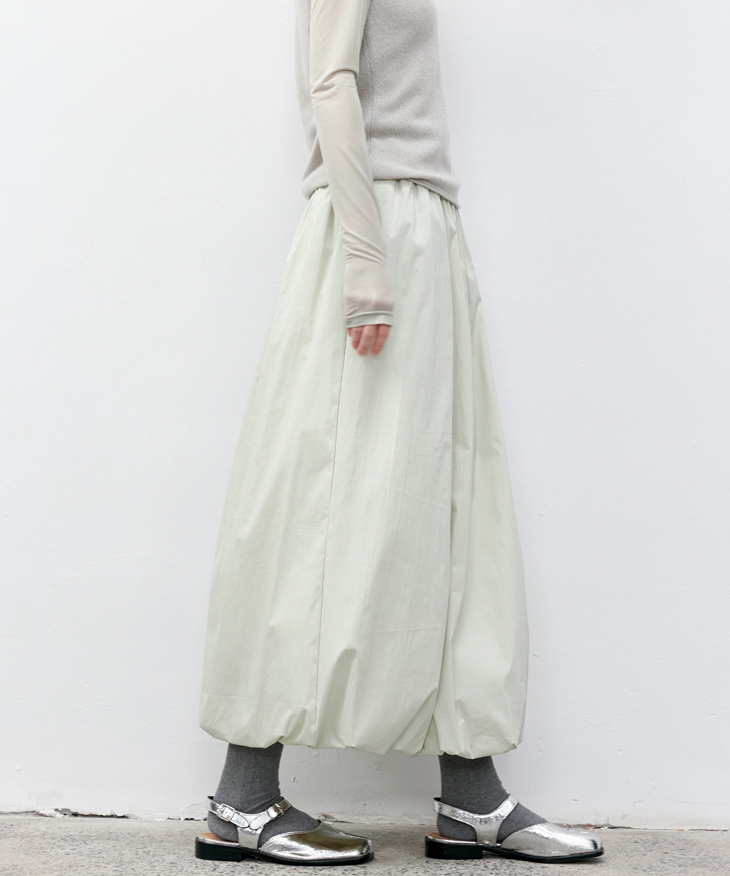 Voluminous Balloon Skirt