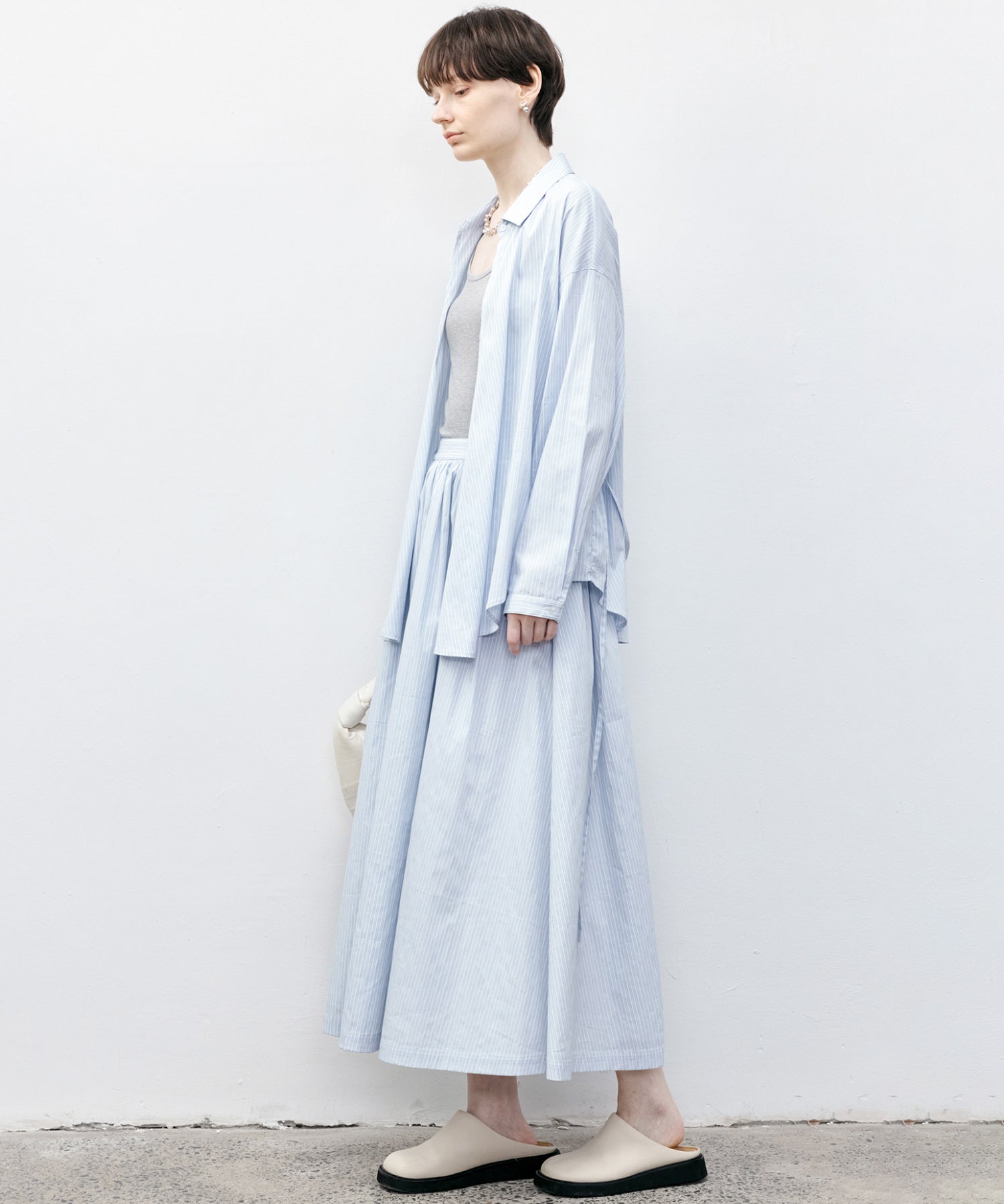 Drape String Shirt