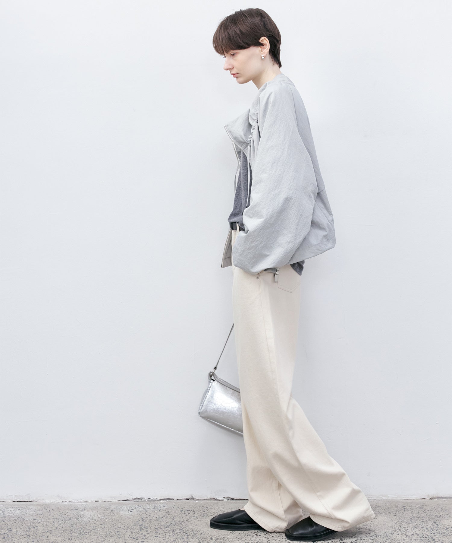 Balloon Collar String Jacket