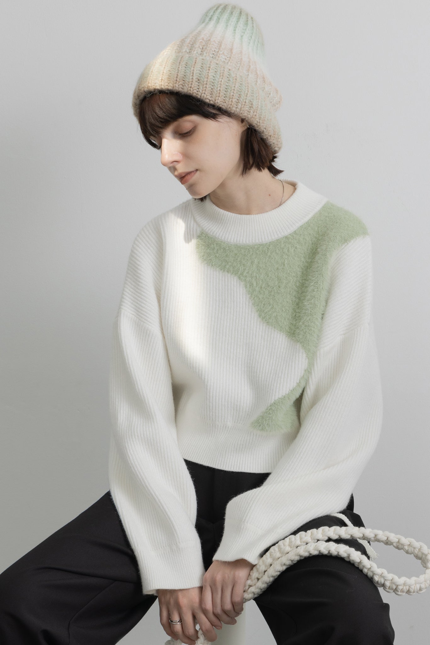 wave docking knit 