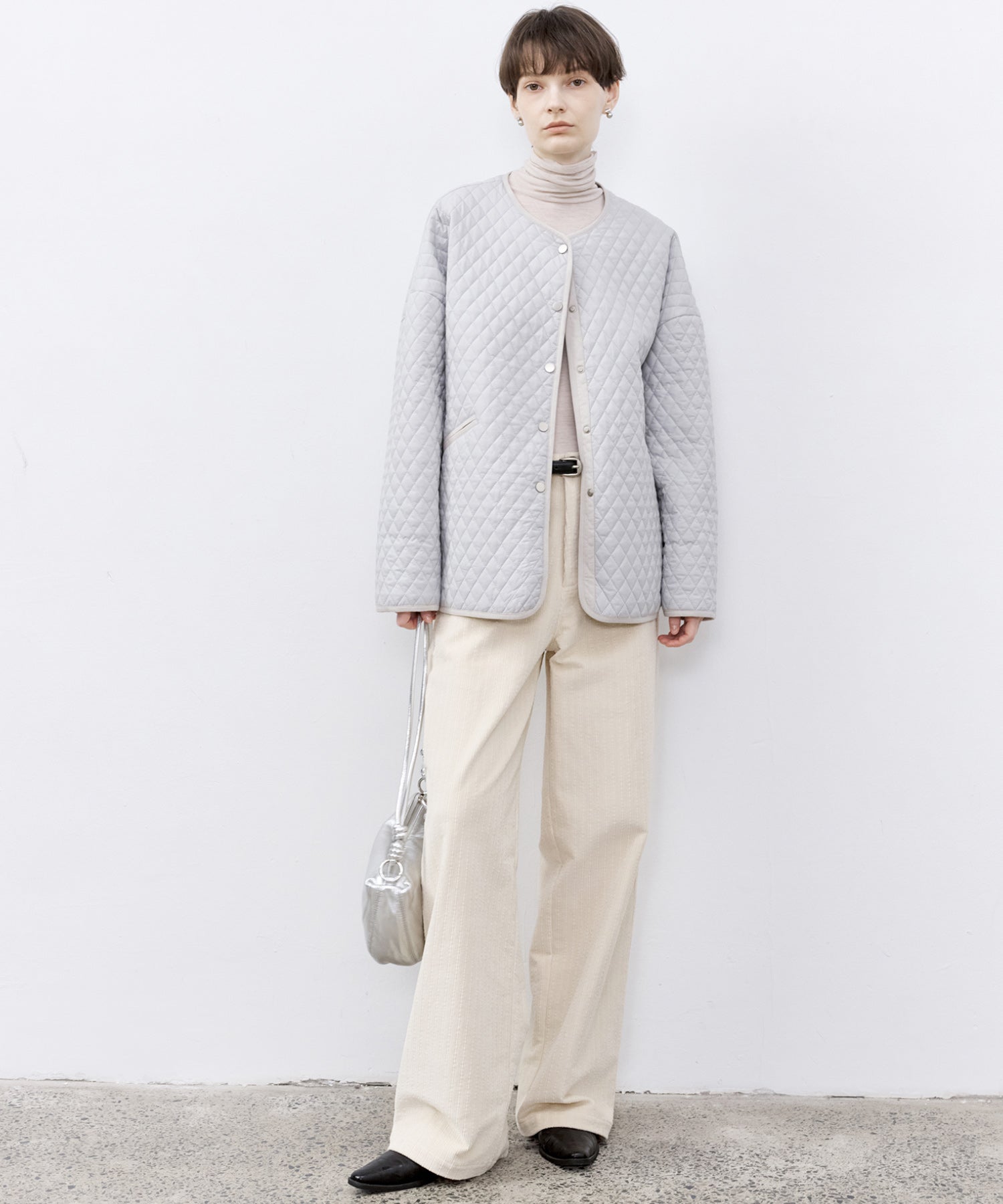 「PRE ORDER」Multi-Stripe Straight Narrow Corduroy Pants