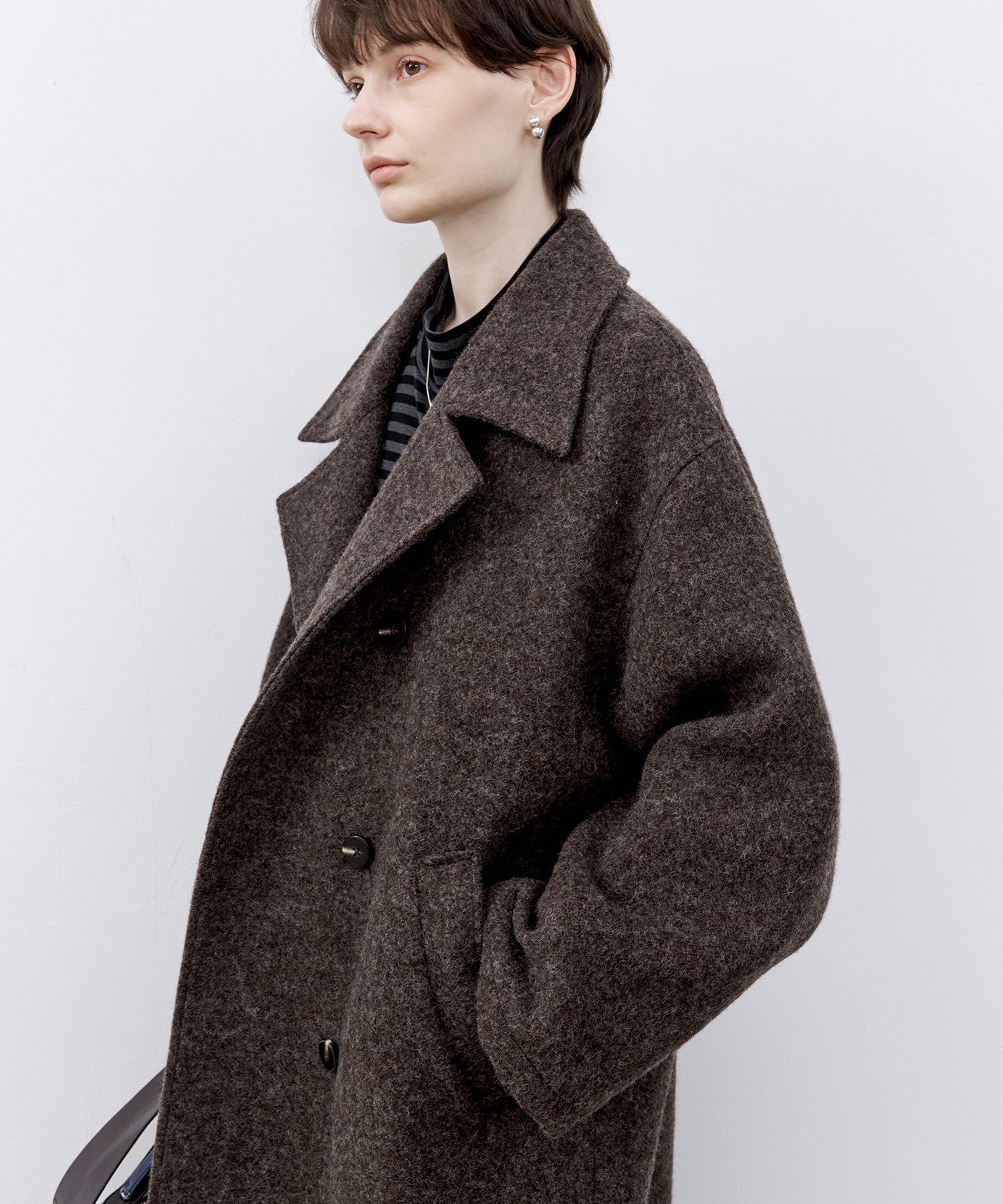 PRE ORDER」Oversized Wool Chester Coat