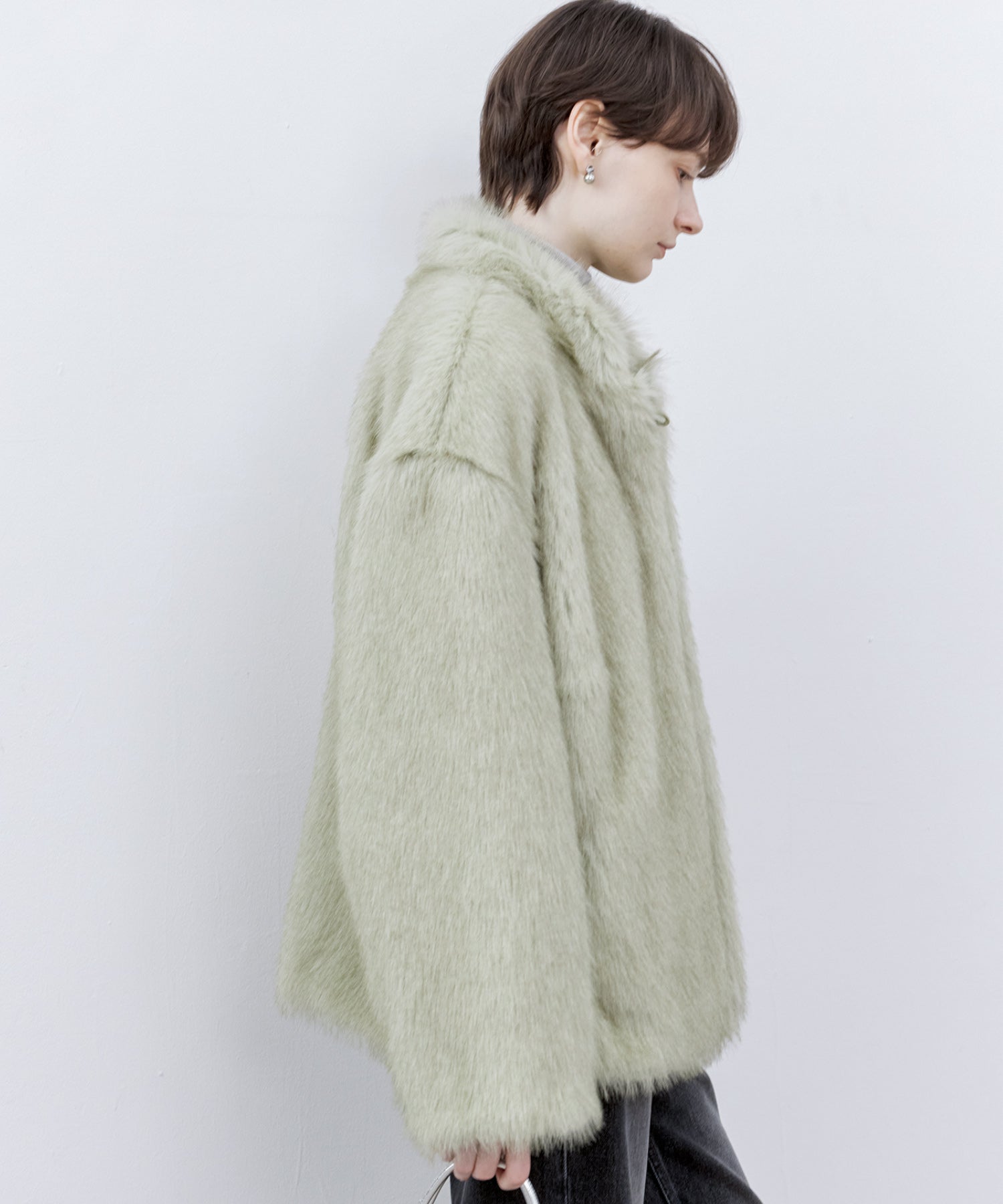 「PRE ORDER」Fluffy Faux Fur Jacket