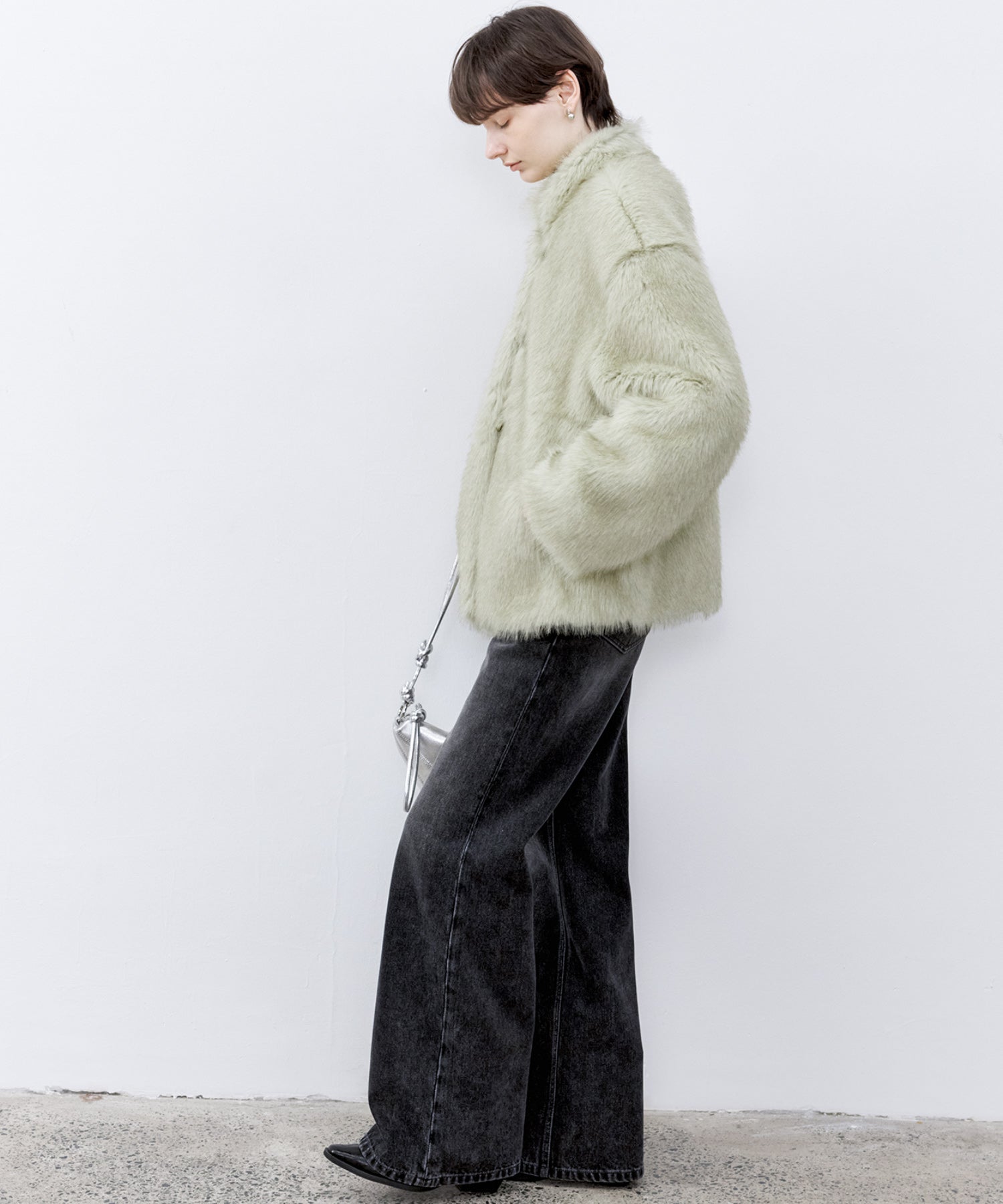 「PRE ORDER」Fluffy Faux Fur Jacket