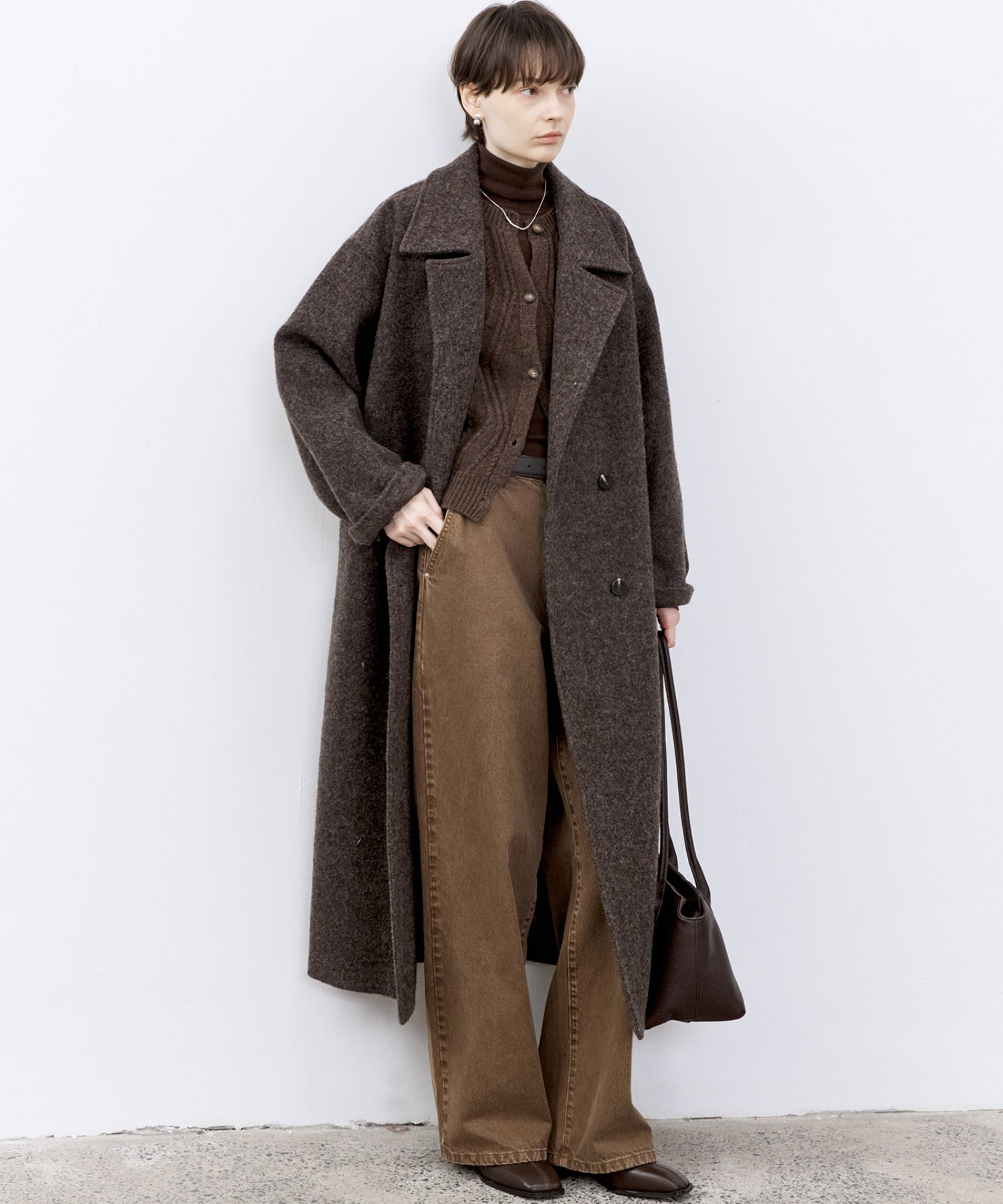 「PRE ORDER」Oversized Wool Chester Coat