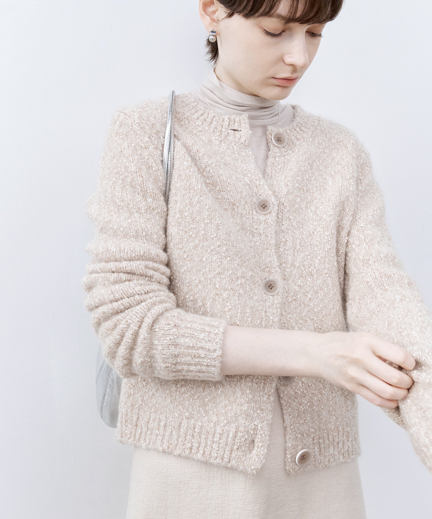 Textured Knit Cardigan