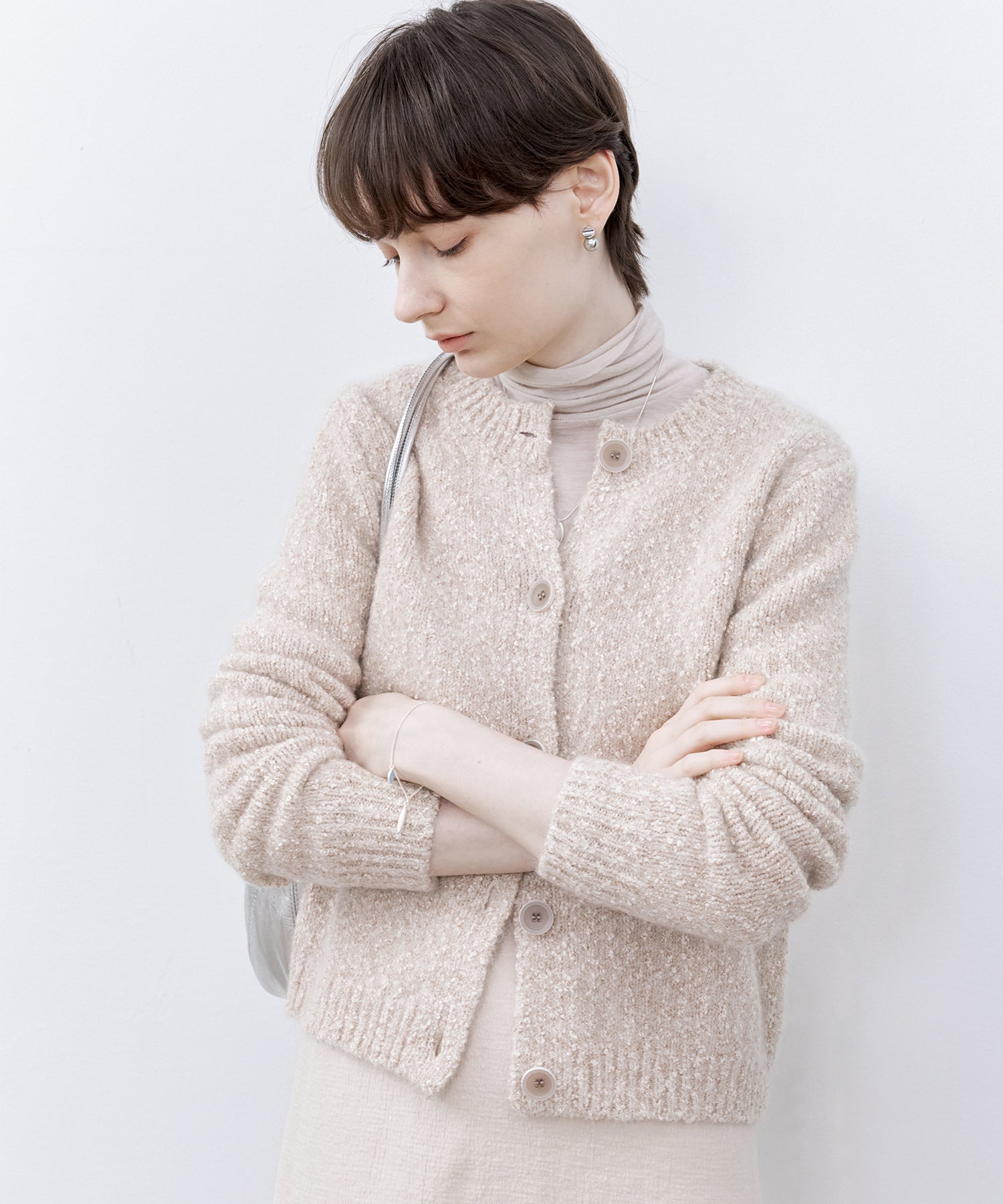 Textured Knit Cardigan