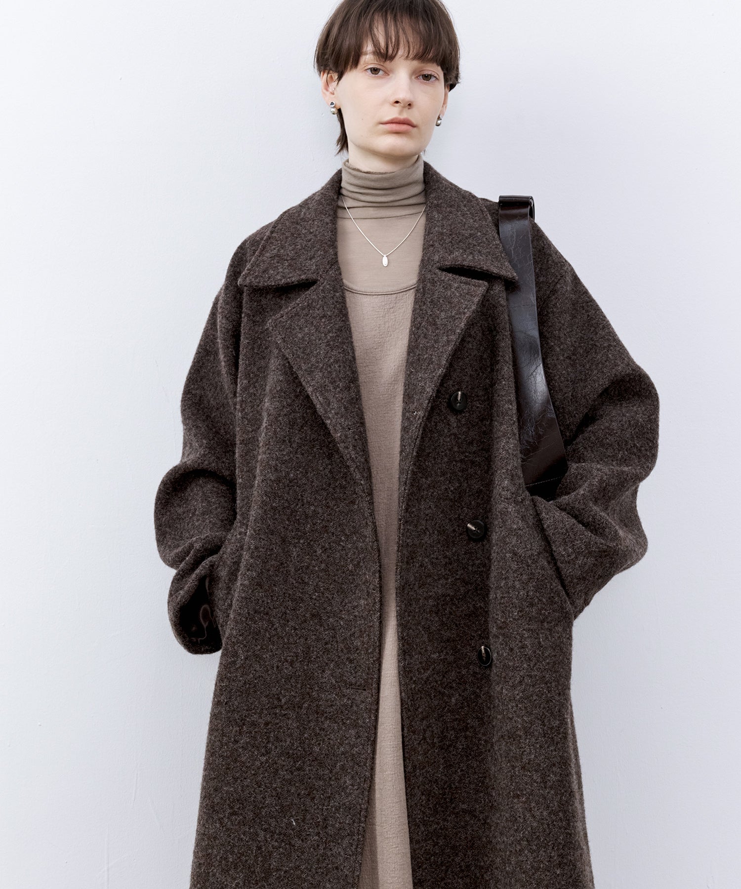 「PRE ORDER」Oversized Wool Chester Coat