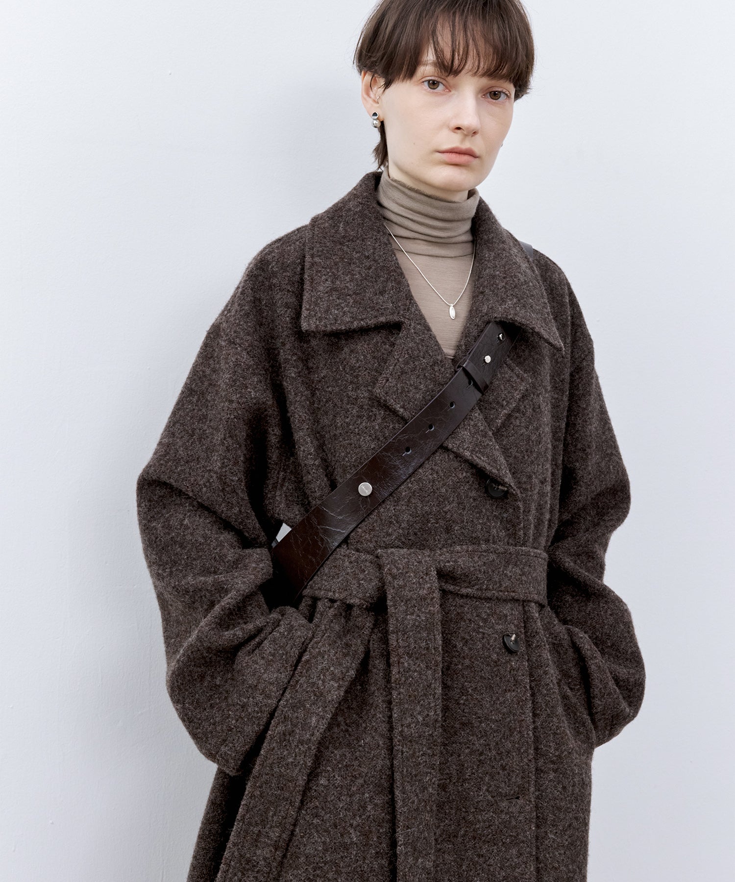 「PRE ORDER」Oversized Wool Chester Coat