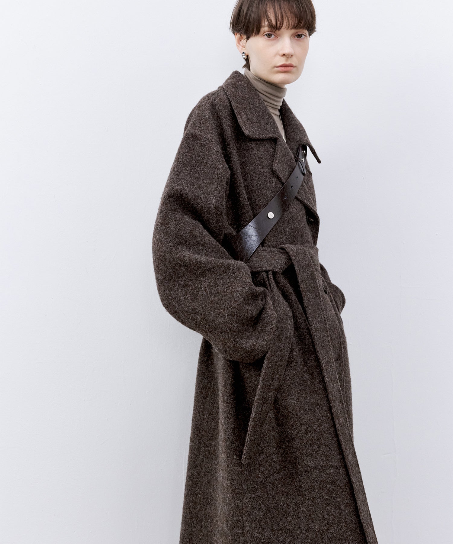 「PRE ORDER」Oversized Wool Chester Coat