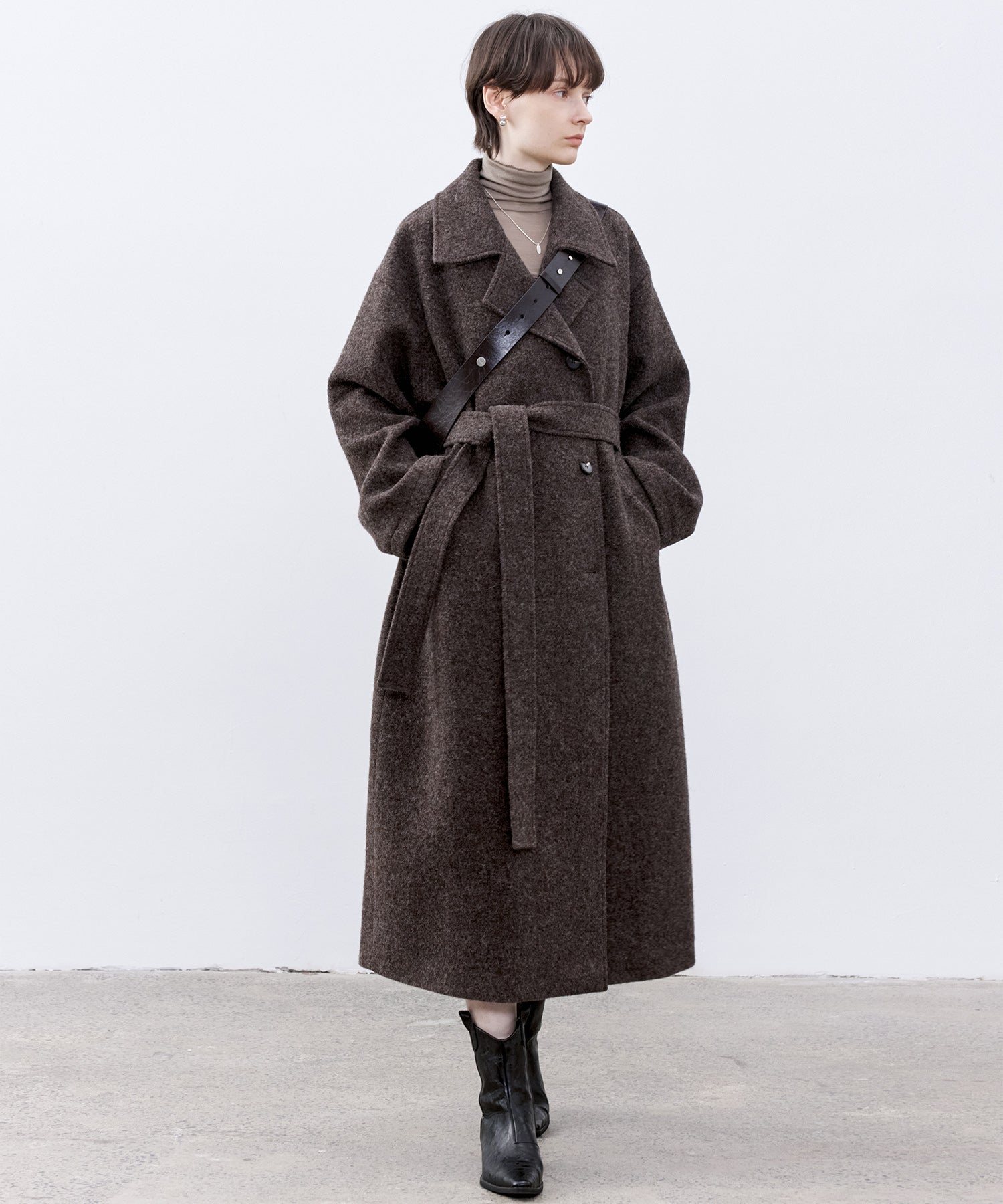 「PRE ORDER」Oversized Wool Chester Coat