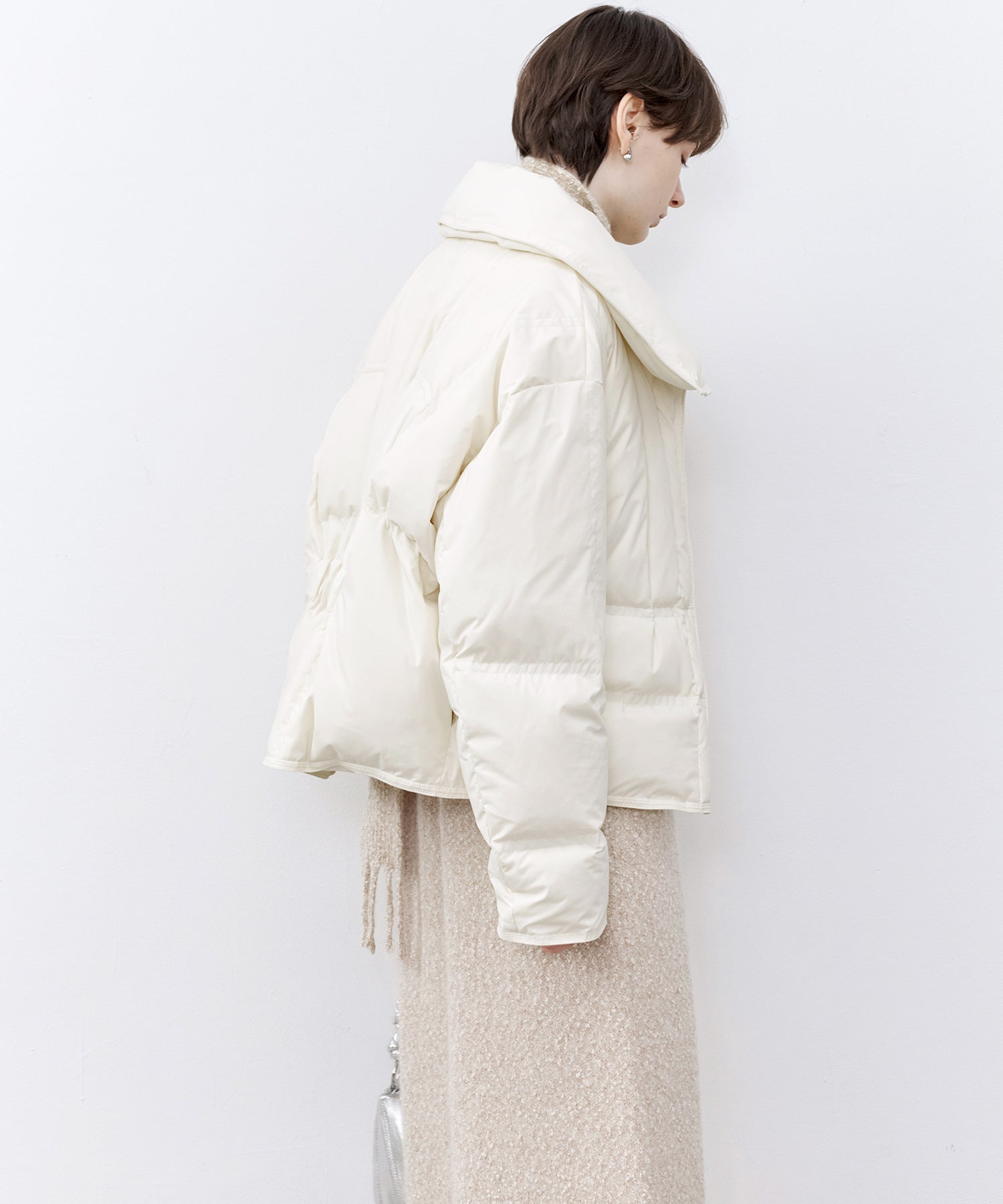 Lapel Collar Down Anorak