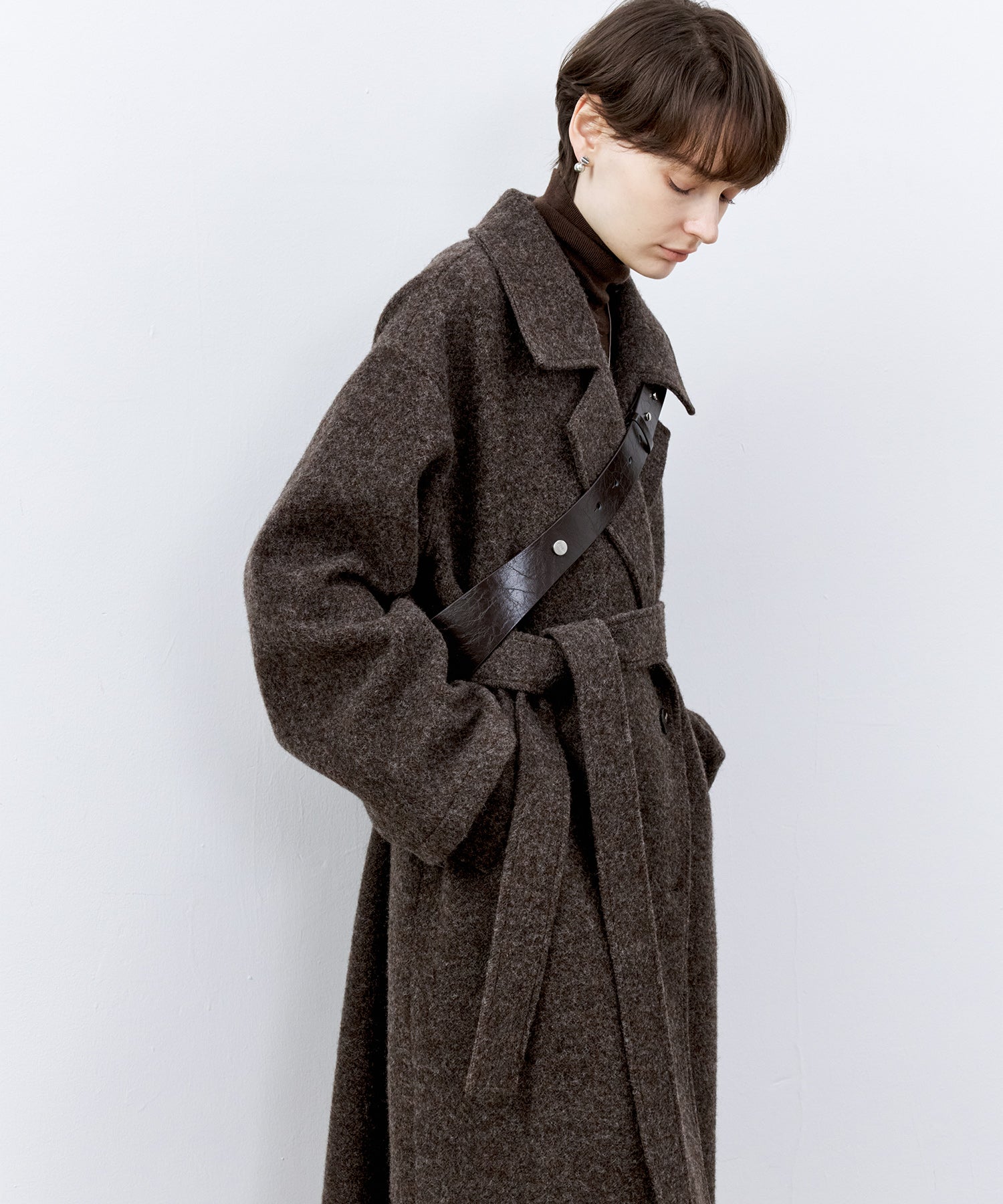 「PRE ORDER」Oversized Wool Chester Coat