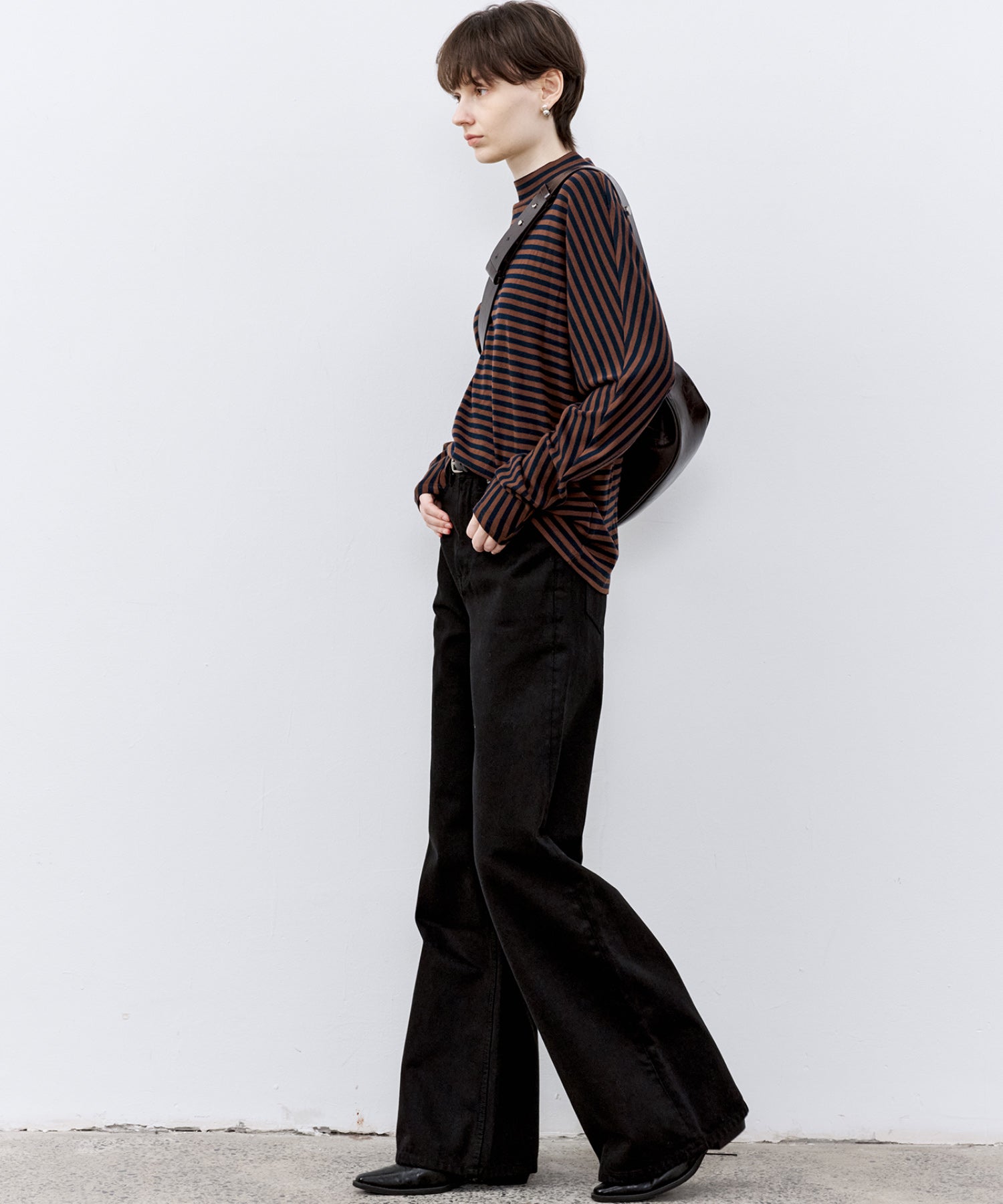 Classic Flared Denim Pants