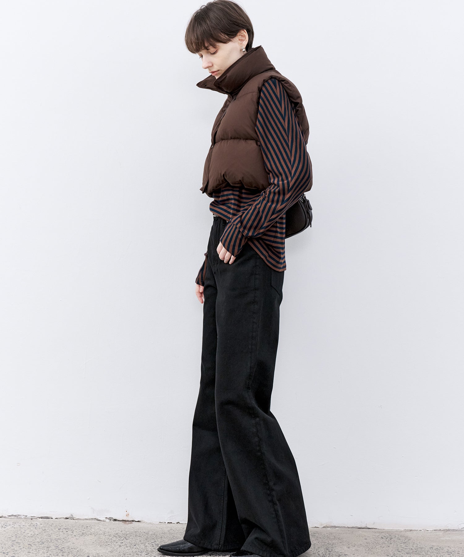 Classic Flared Denim Pants
