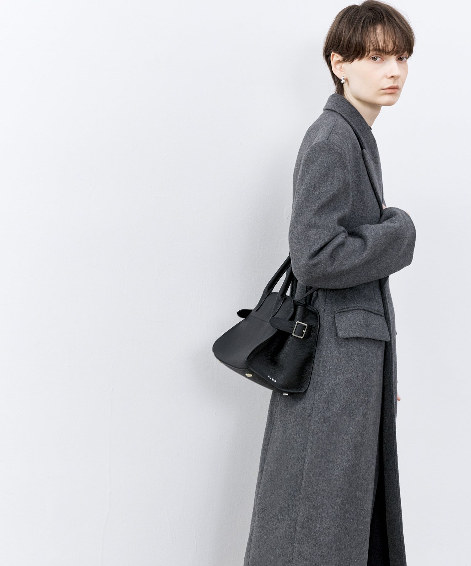 Wool-Blend Long Chester Coat