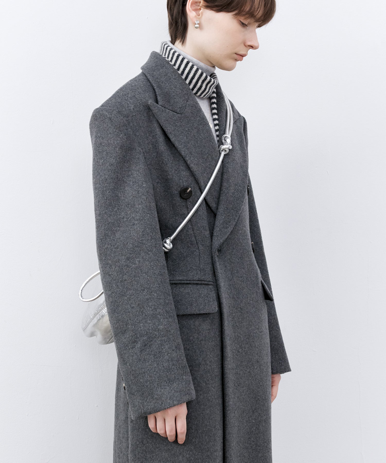 Wool-Blend Long Chester Coat