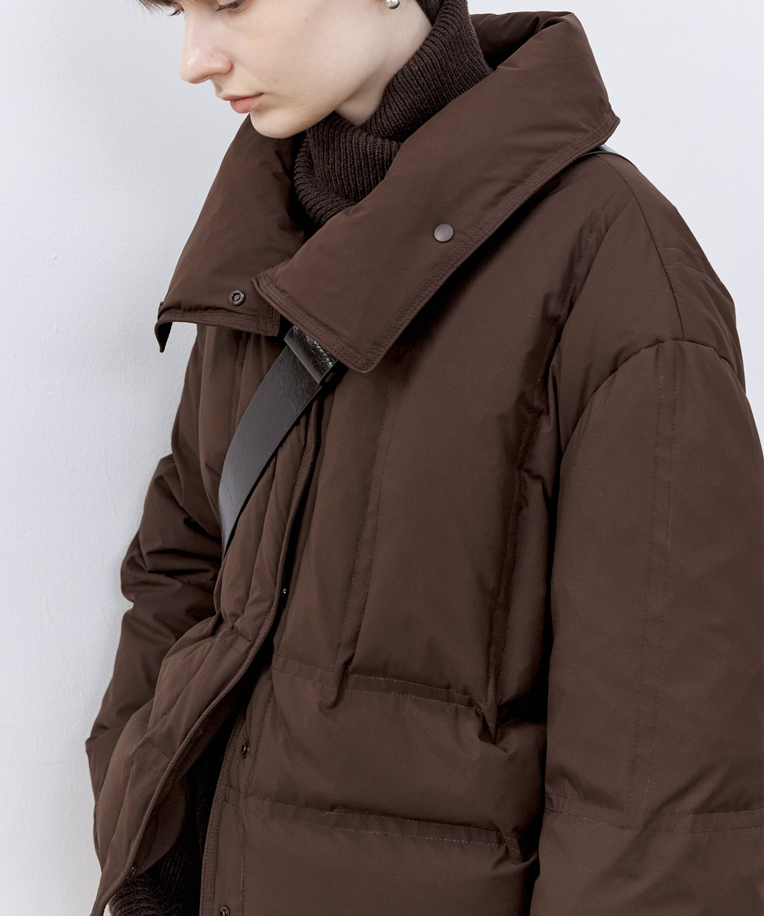 Lapel Collar Down Anorak