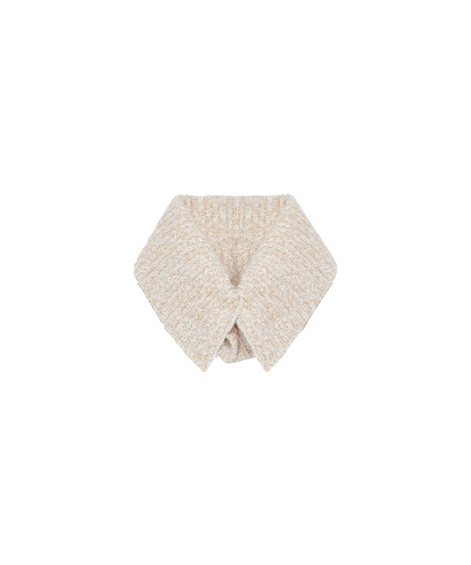 Textured Knit Neck Warmer / Snood