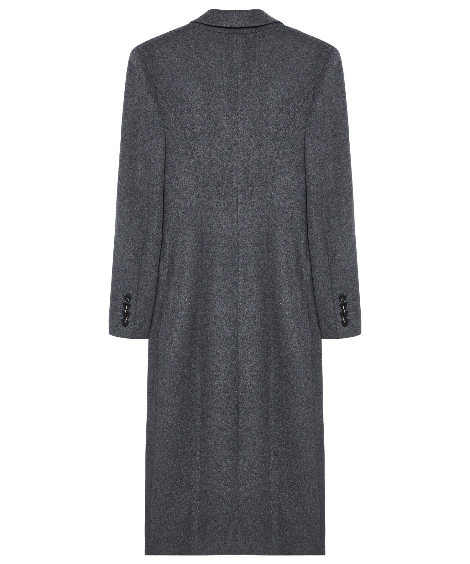 Wool-Blend Long Chester Coat