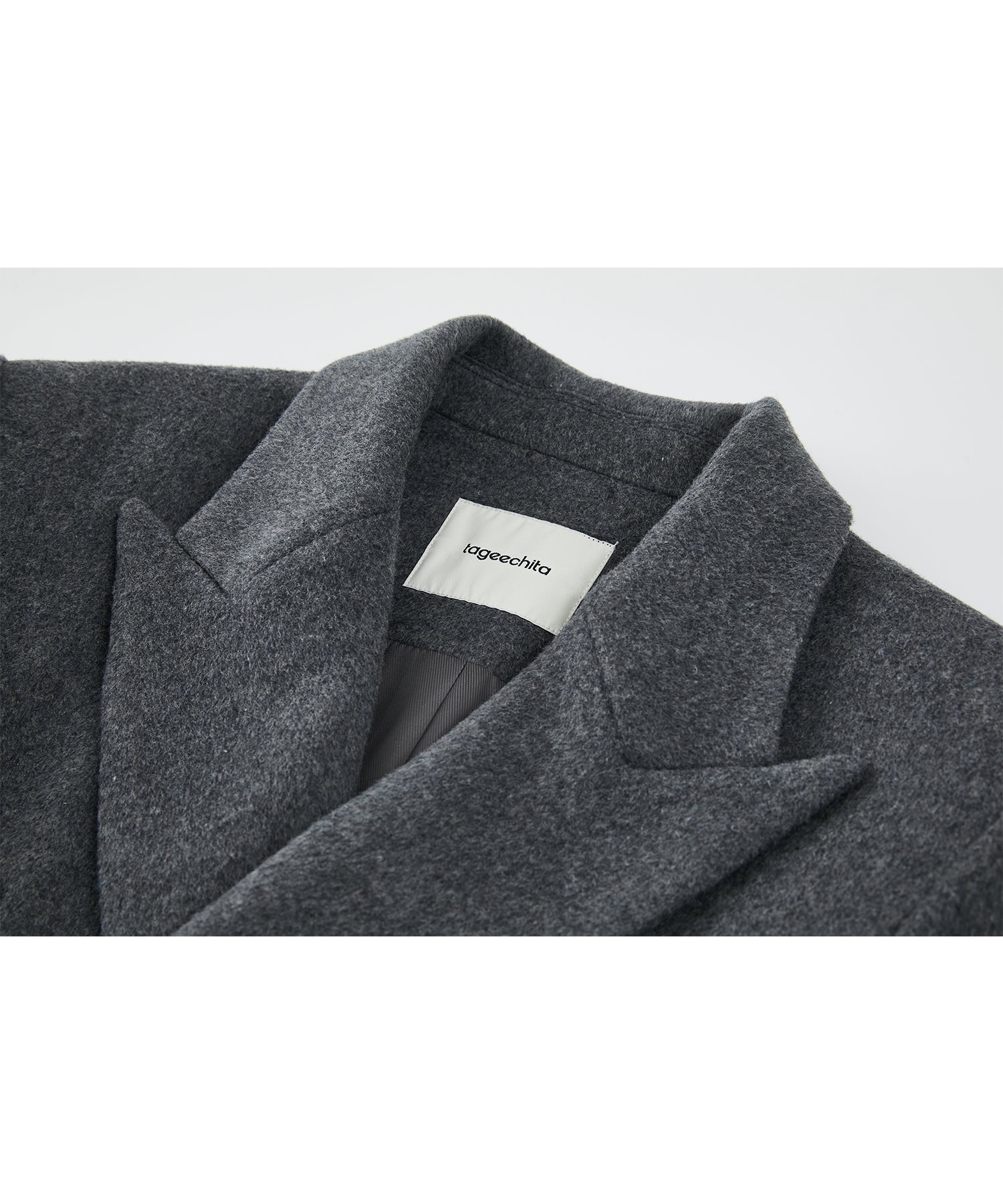 Wool-Blend Long Chester Coat