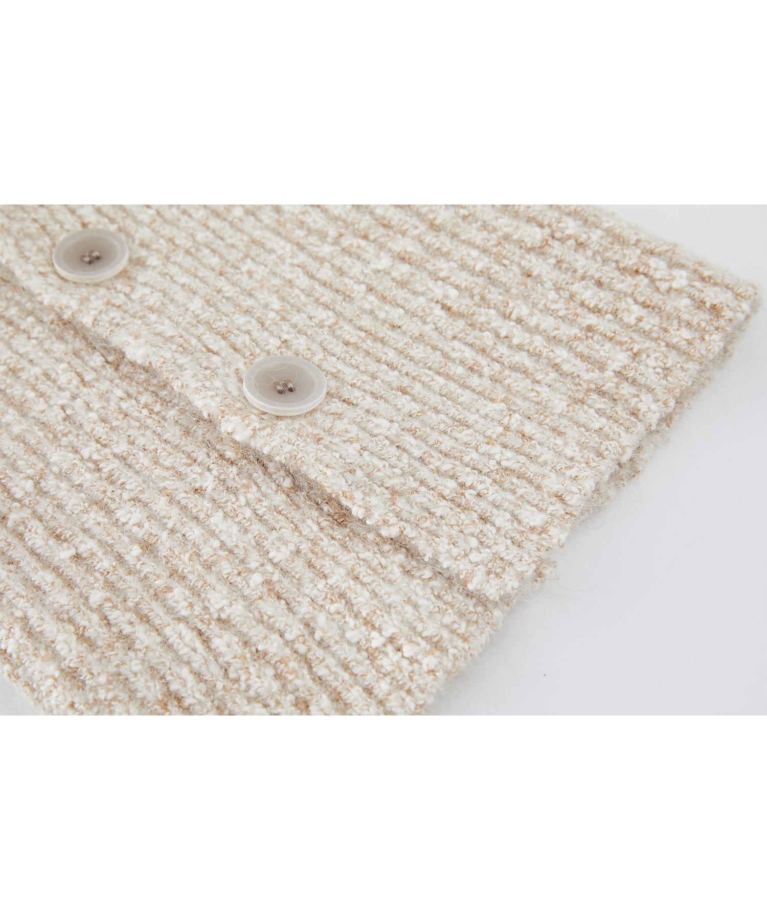 Textured Knit Neck Warmer / Snood