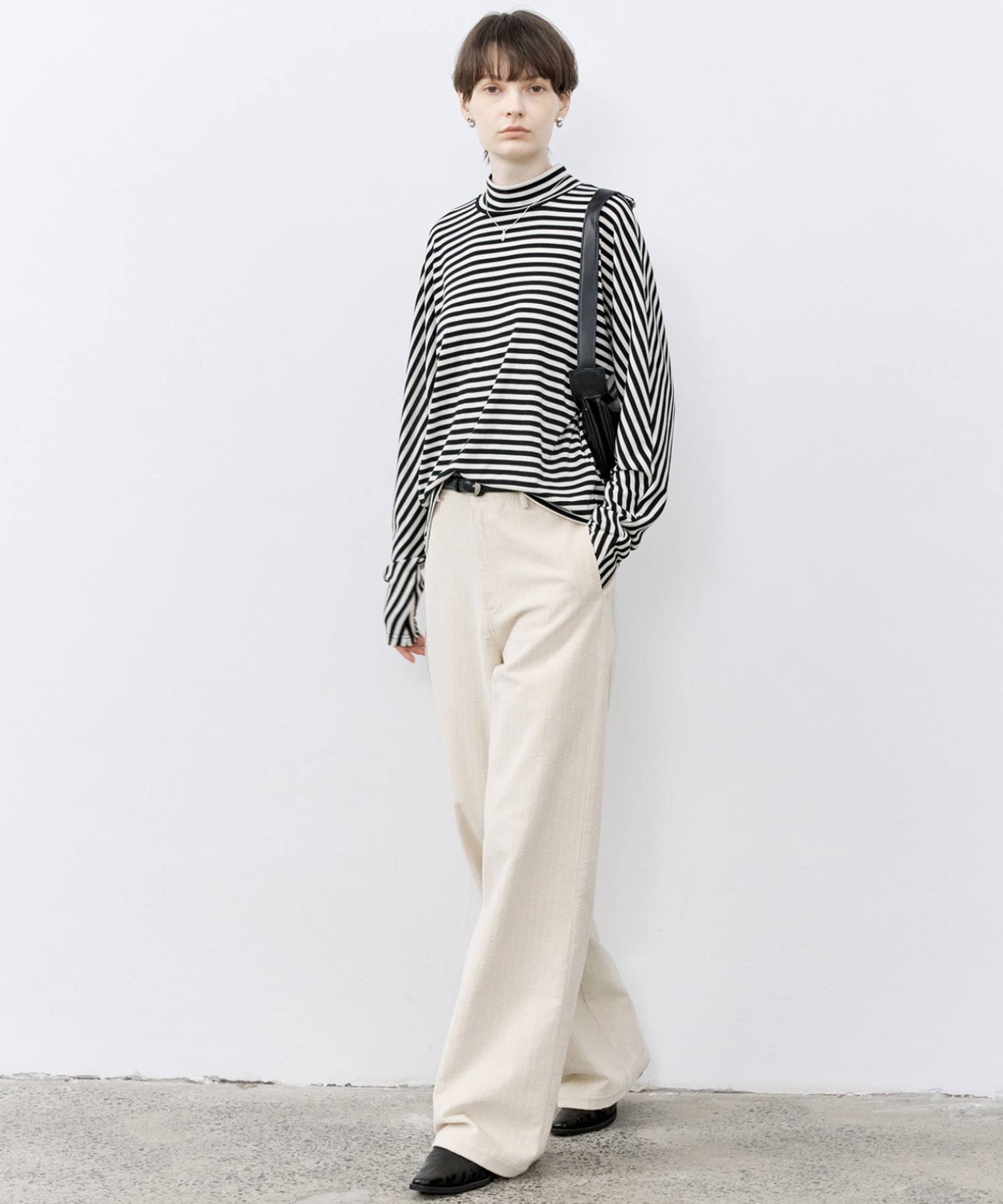 「PRE ORDER」Multi-Stripe Straight Narrow Corduroy Pants