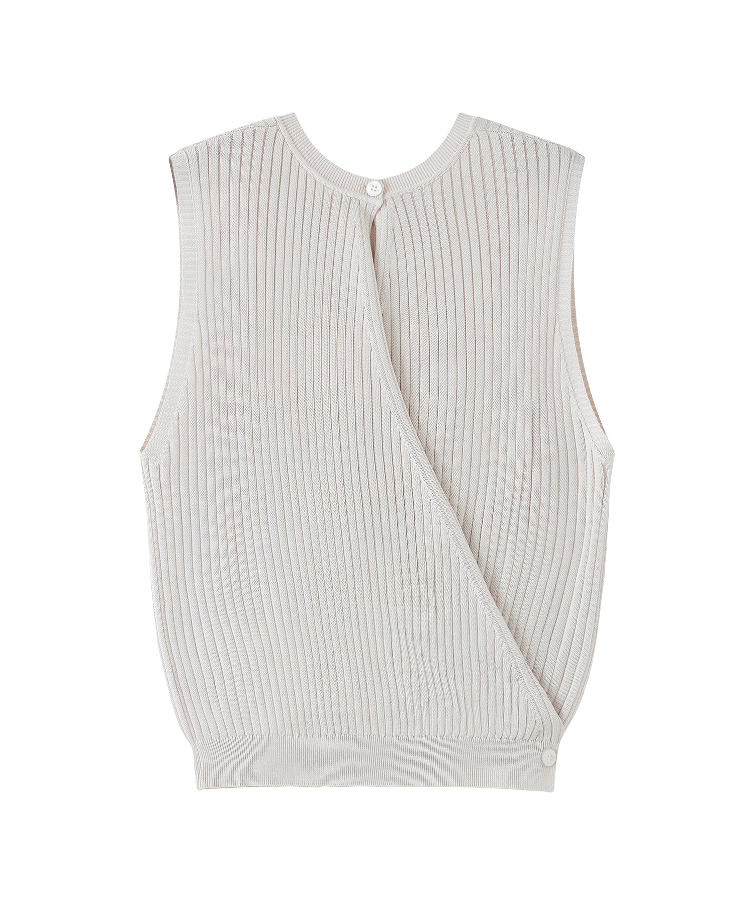 Versatile Knit Tank with Transformable Design