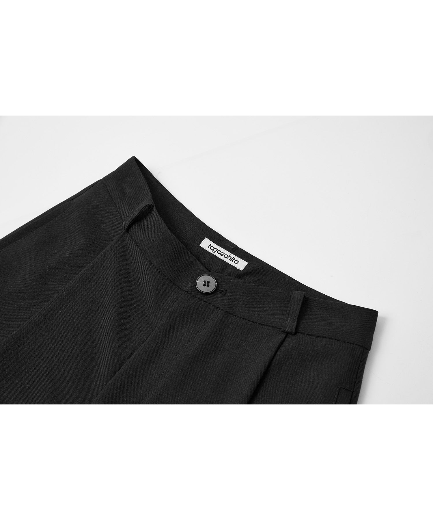 Basic Drape Tailored Straight Slacks