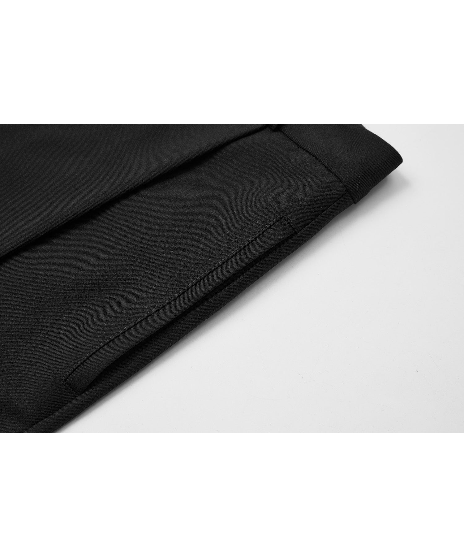 Basic Drape Tailored Straight Slacks