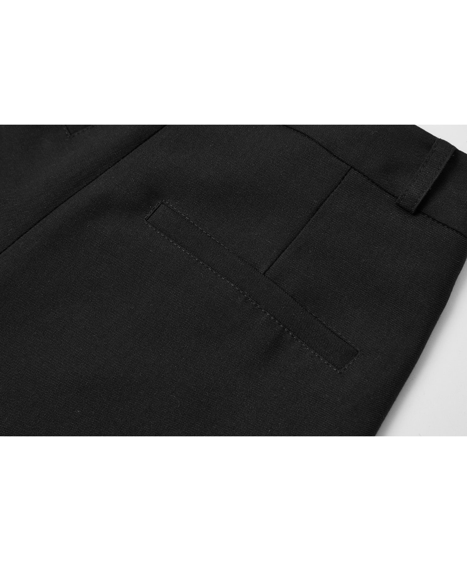 Basic Drape Tailored Straight Slacks