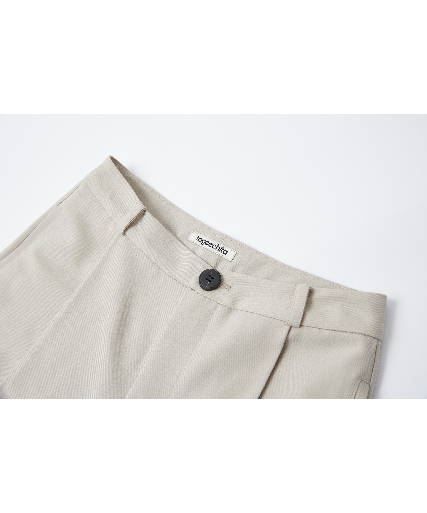 Basic Drape Tailored Straight Slacks