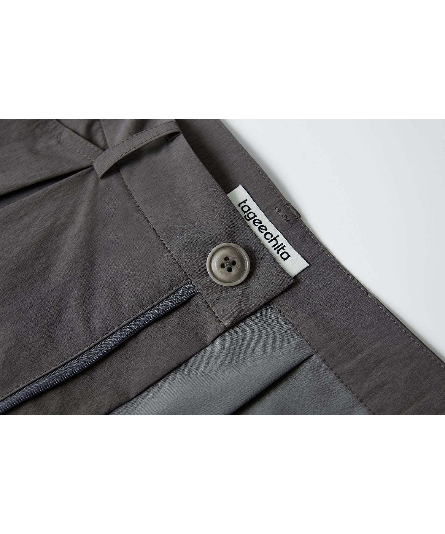 Mid-Rise A-Line Balloon Skirt with Pleated Utility Design