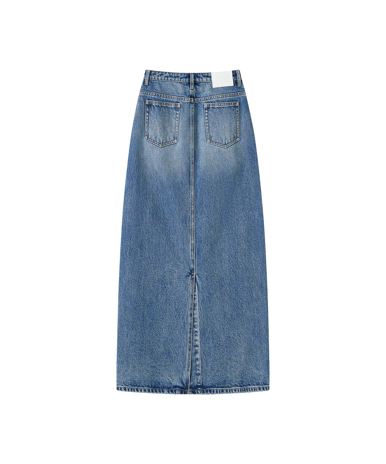 Classic Straight Denim Skirt