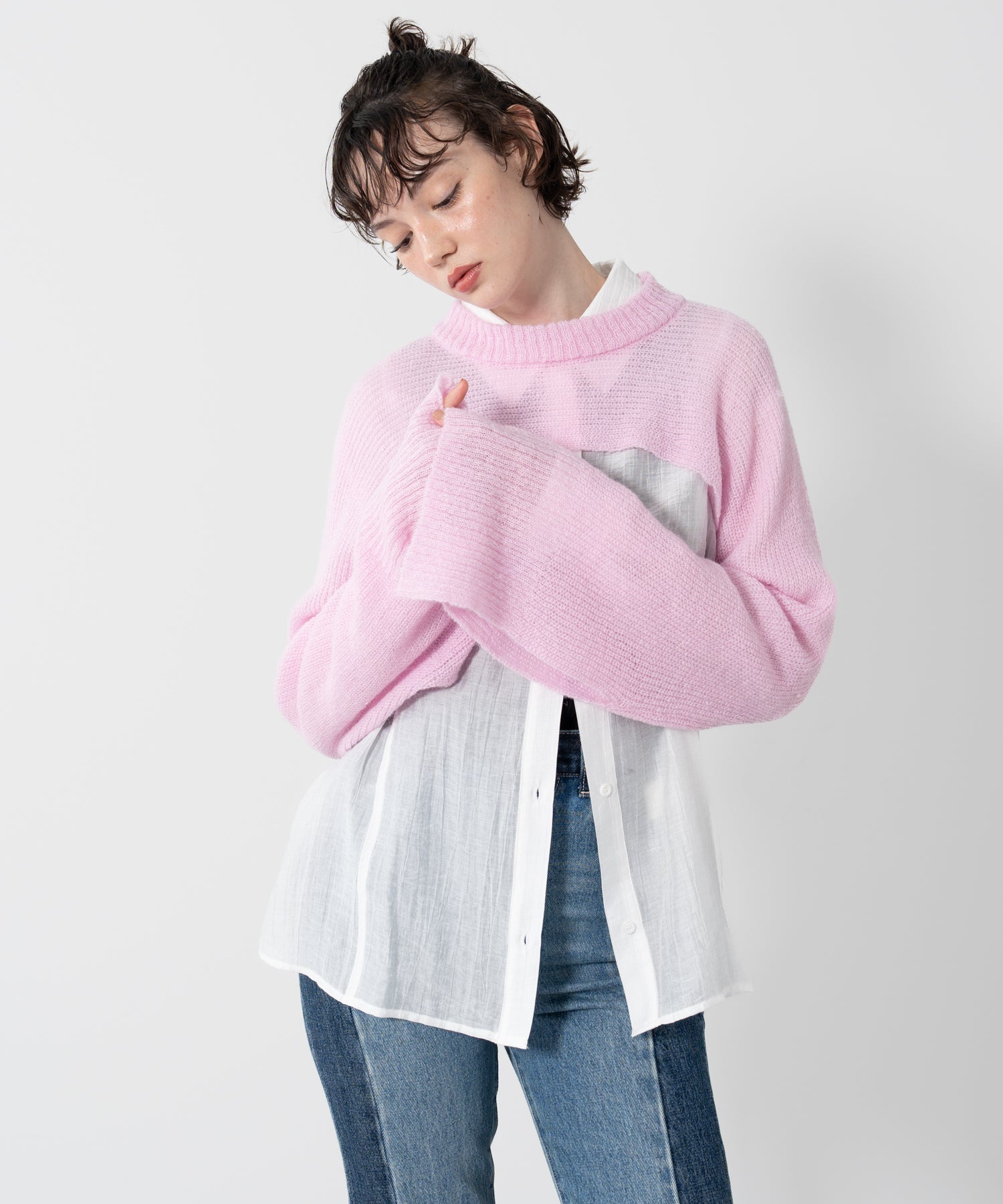 Multi-Way Knit Pullover