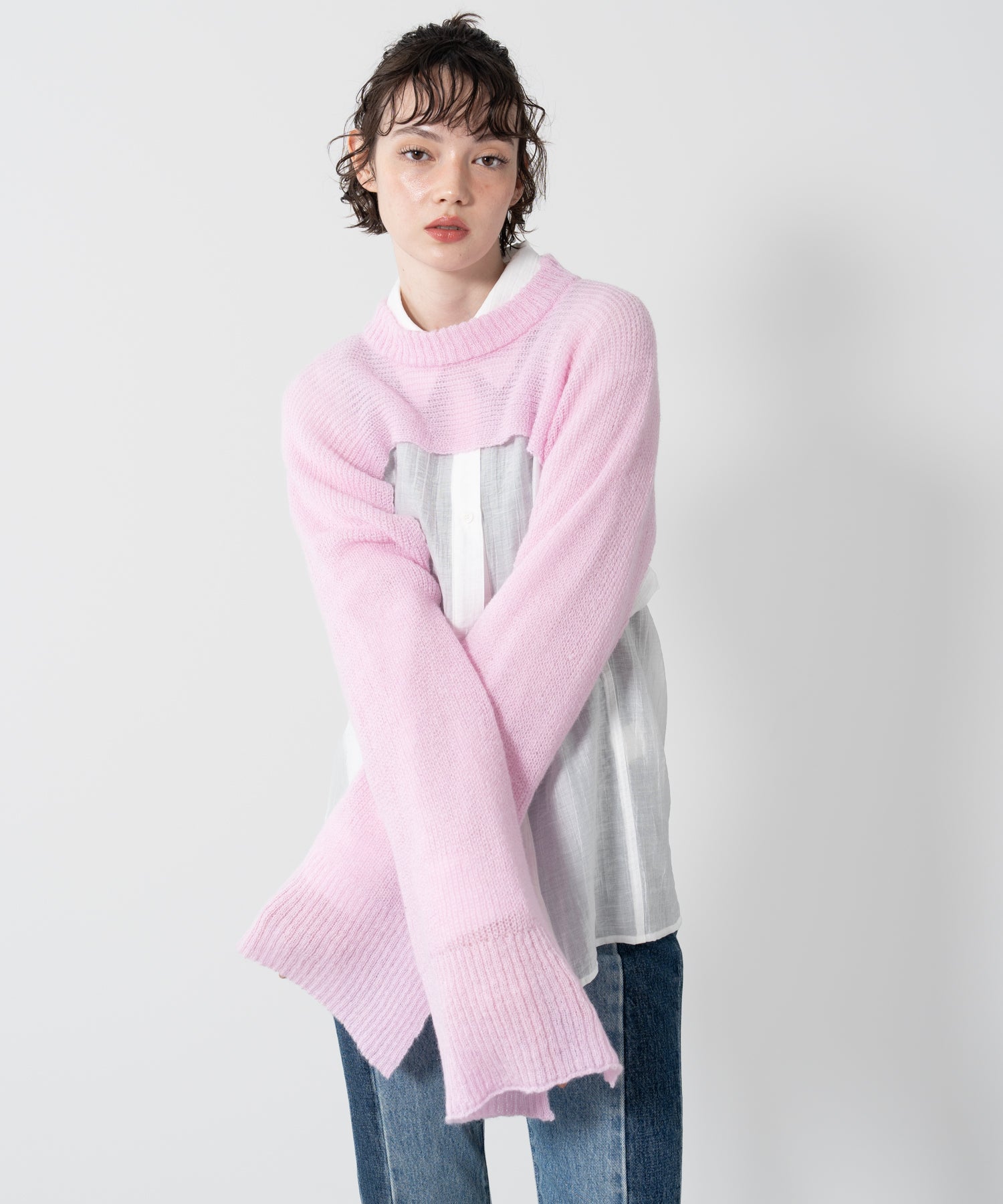 Multi-Way Knit Pullover