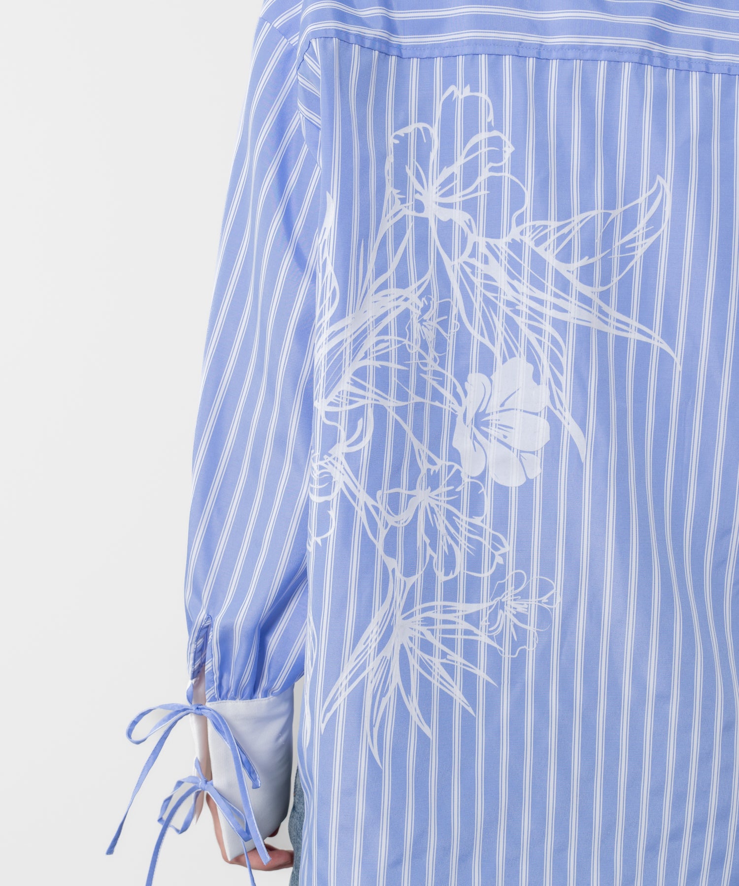 Flock Print Slim-Fit Shirt