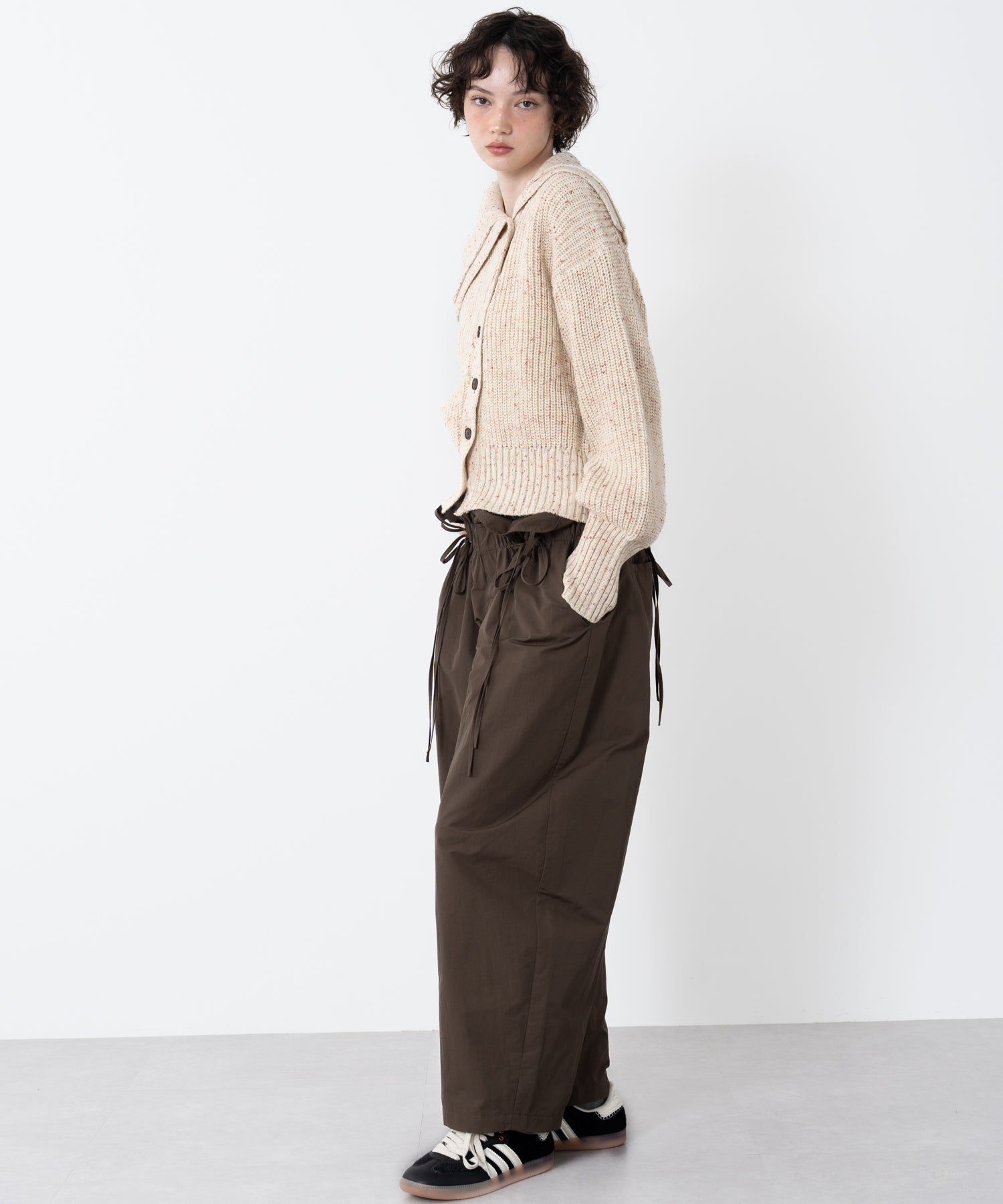 Denim Docking Double Waist Pants