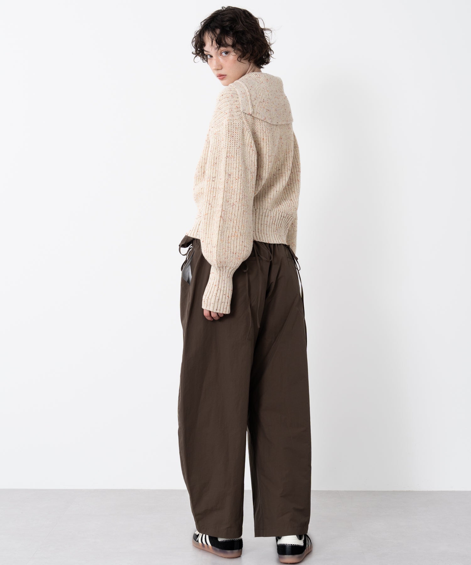 Denim Docking Double Waist Pants