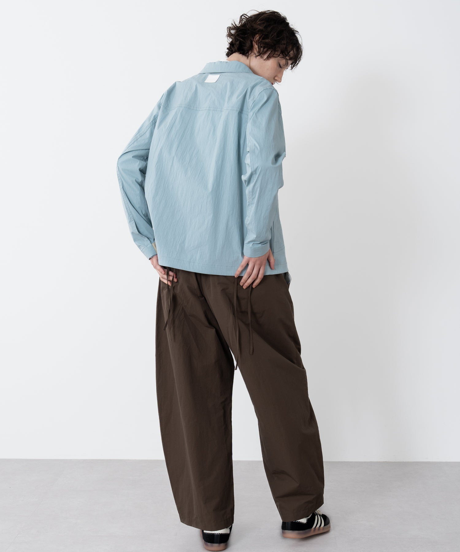 Denim Docking Double Waist Pants