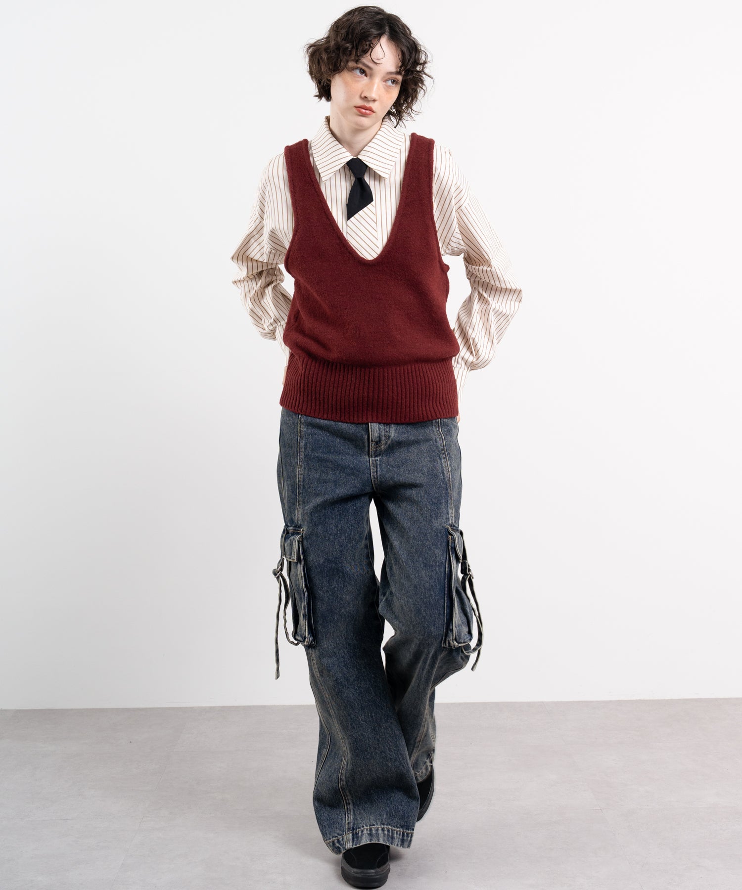 Irregular Knit Vest