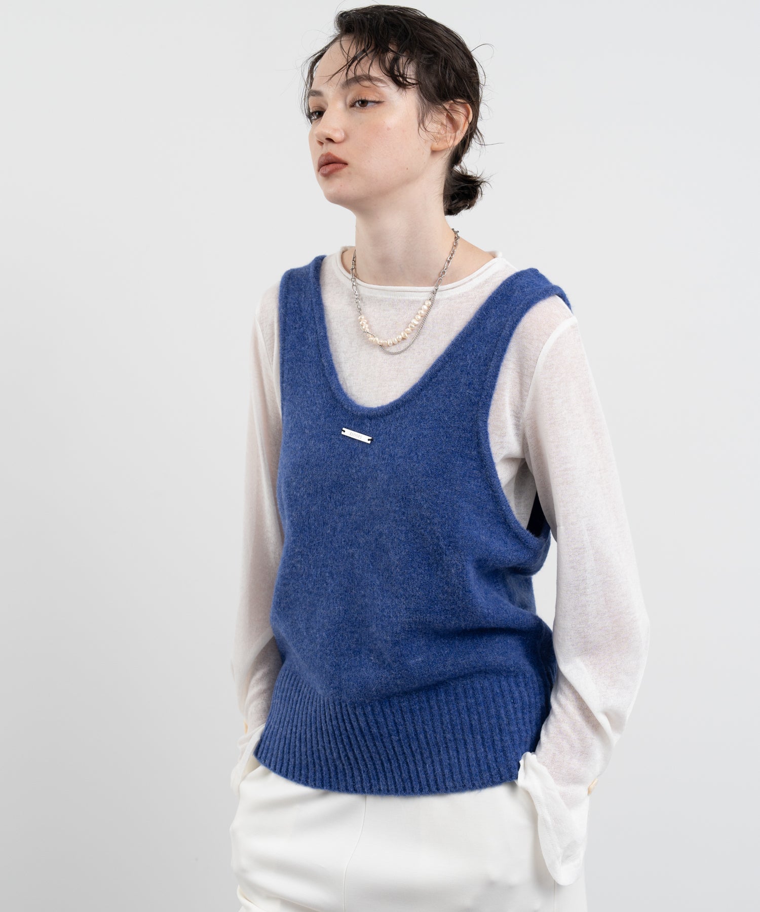 Irregular Knit Vest