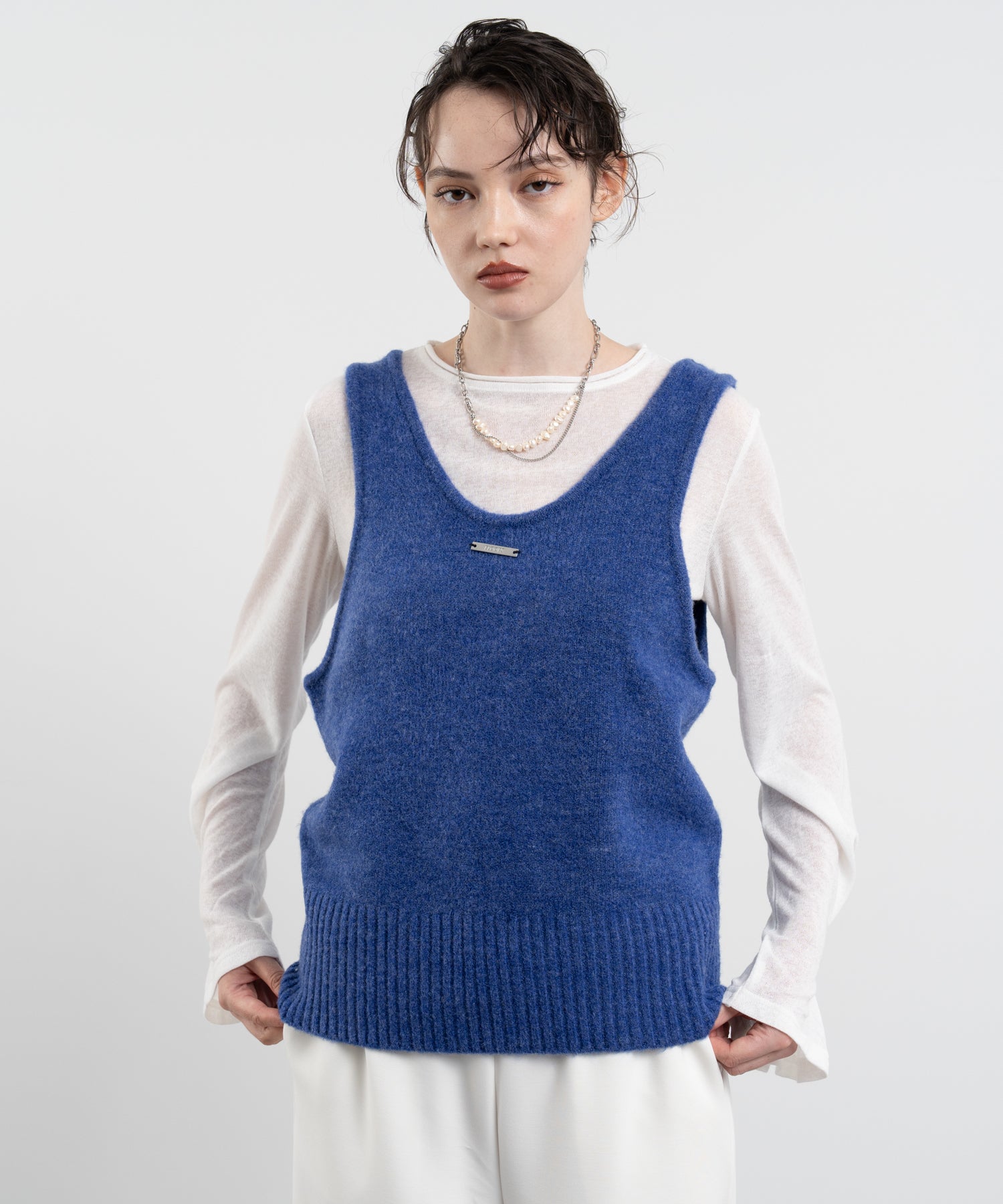 Irregular Knit Vest