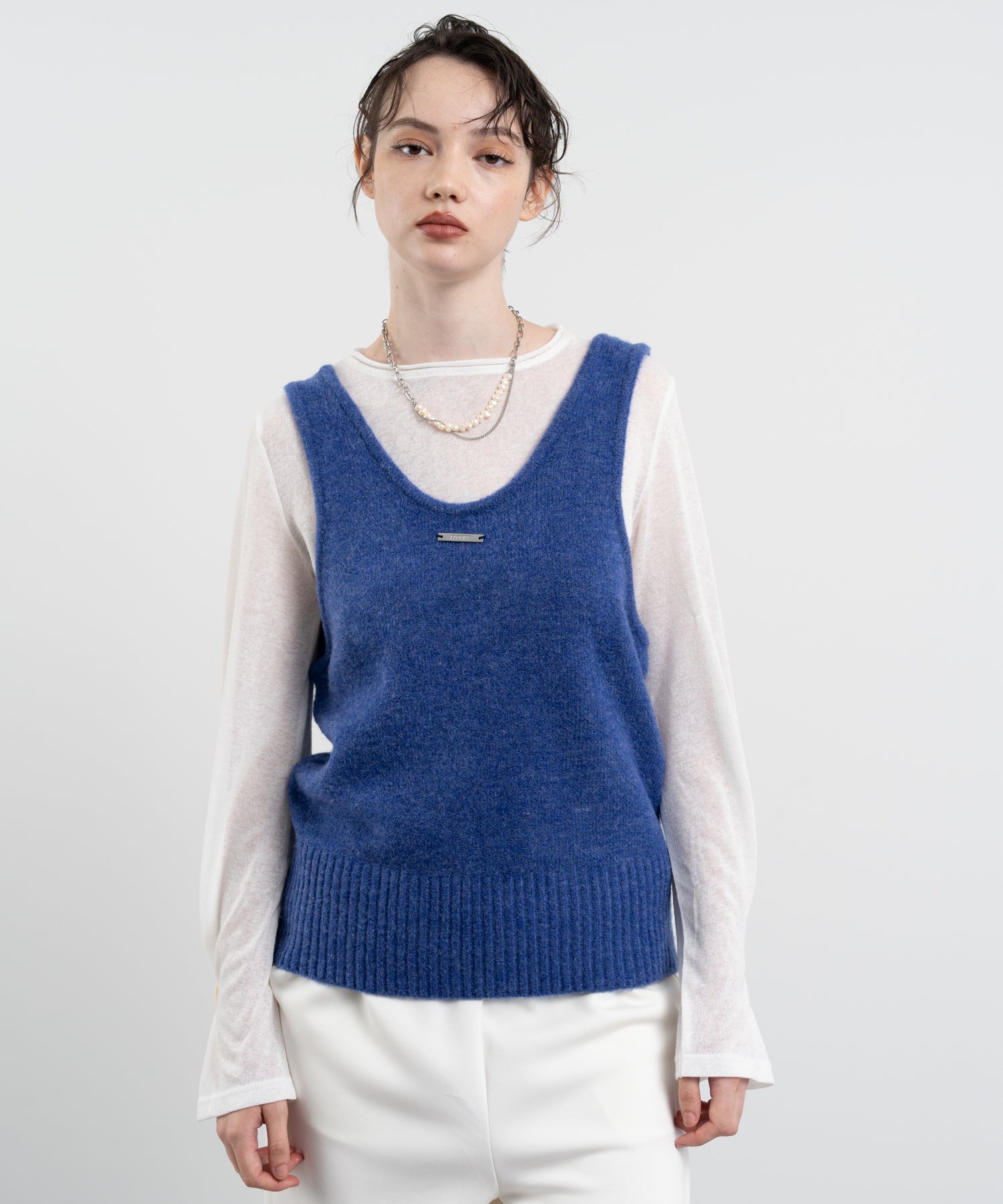 Irregular Knit Vest