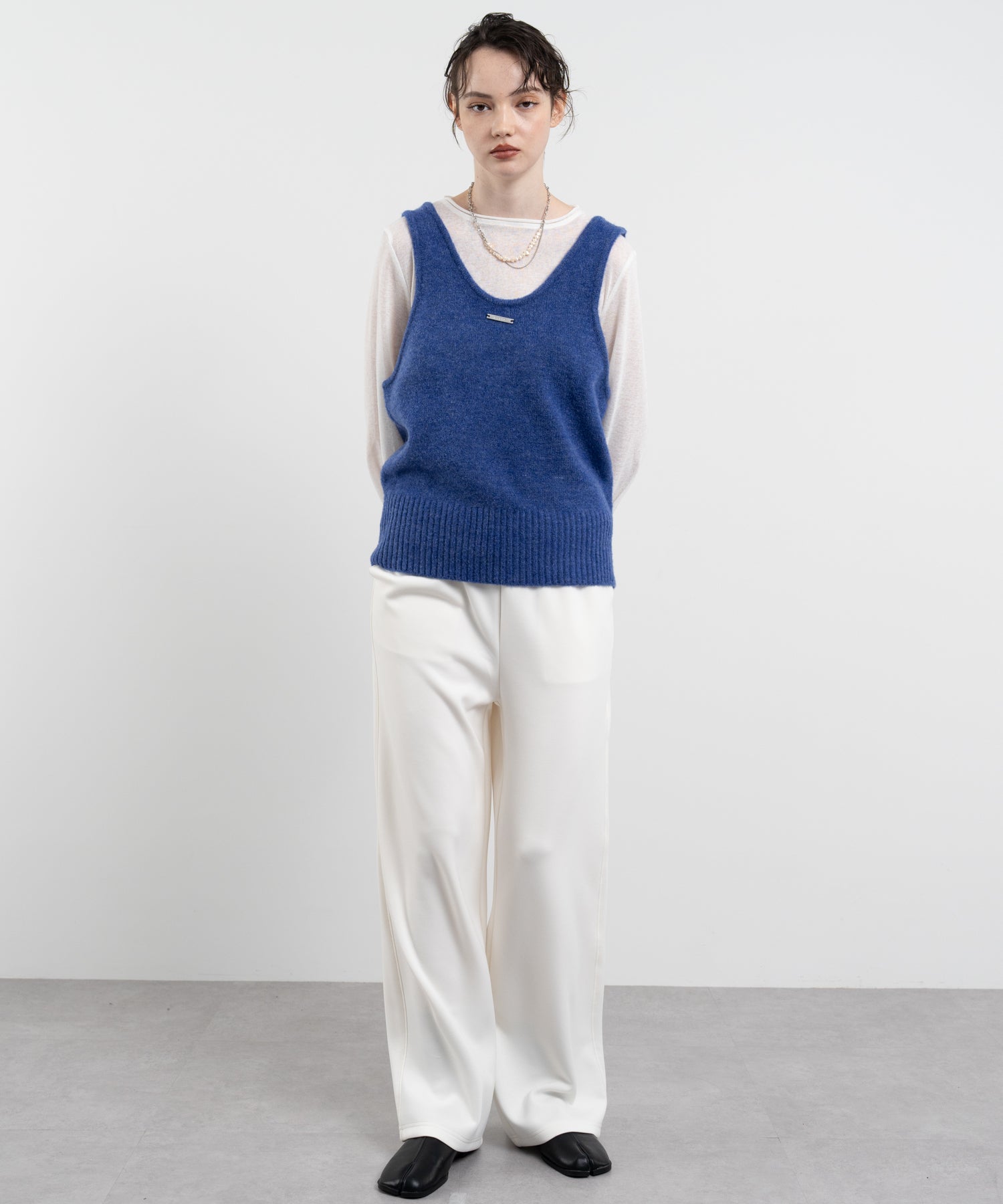 Irregular Knit Vest