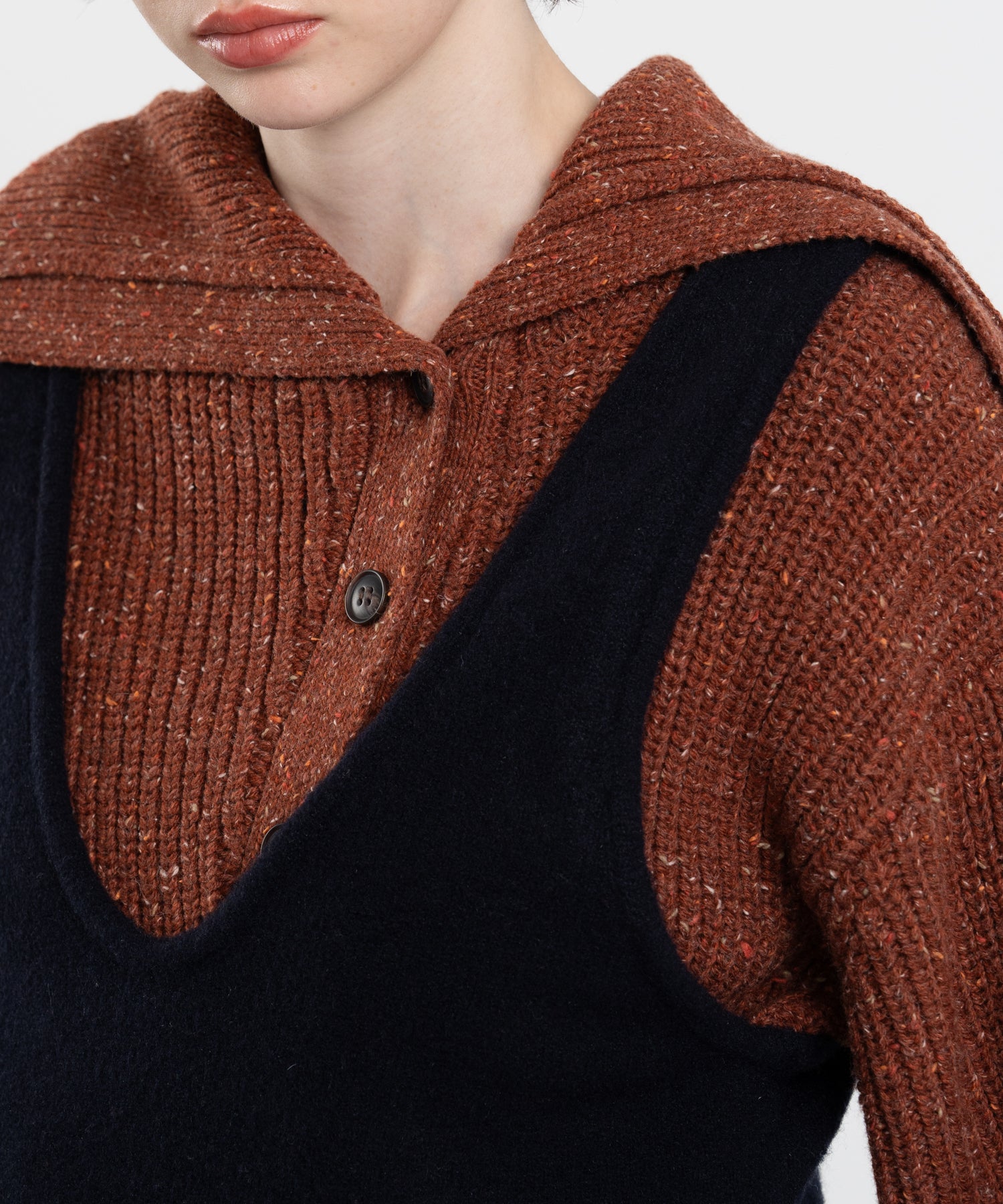 Irregular Knit Vest